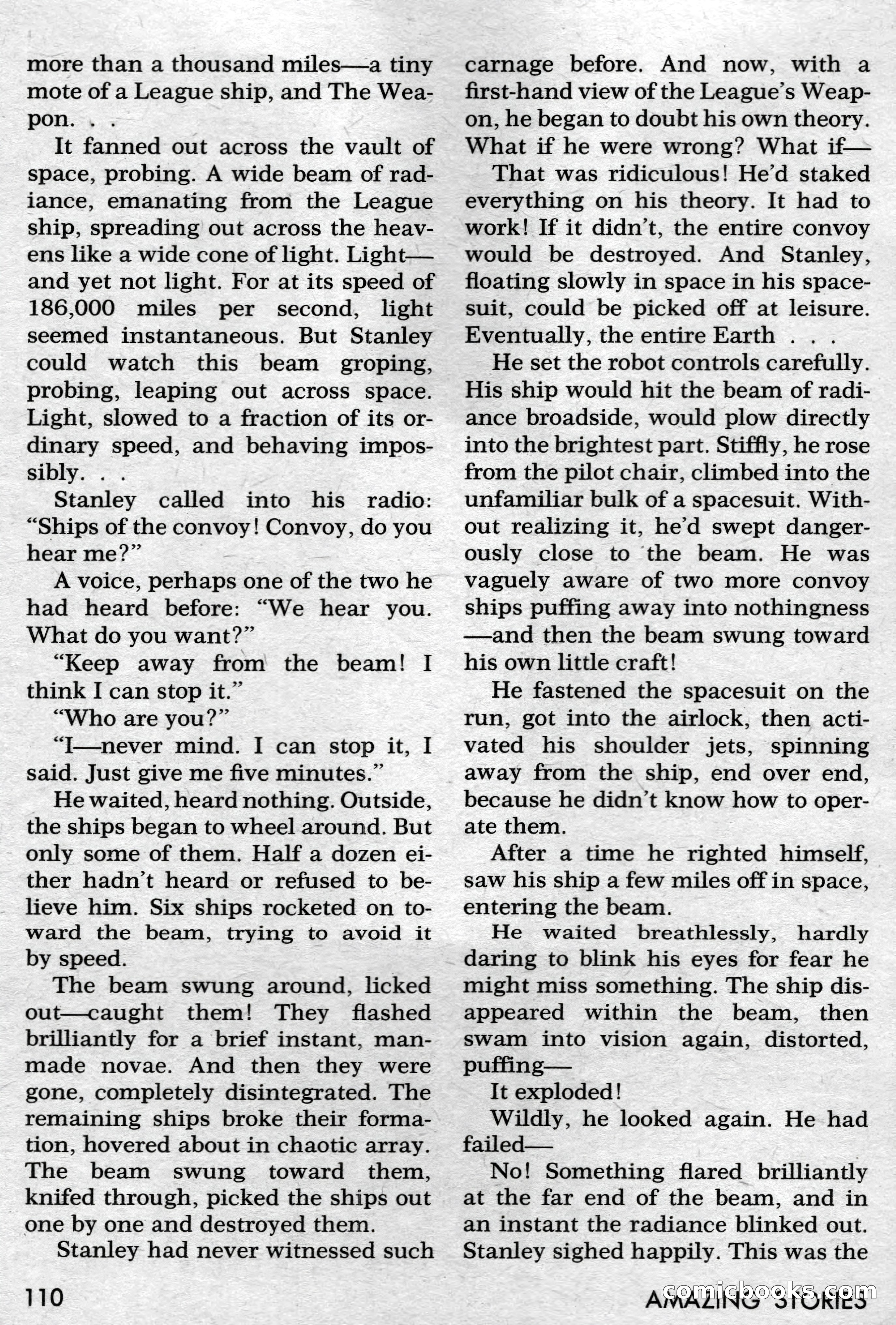 Amazing Stories, July 1968 — page 110 of 148