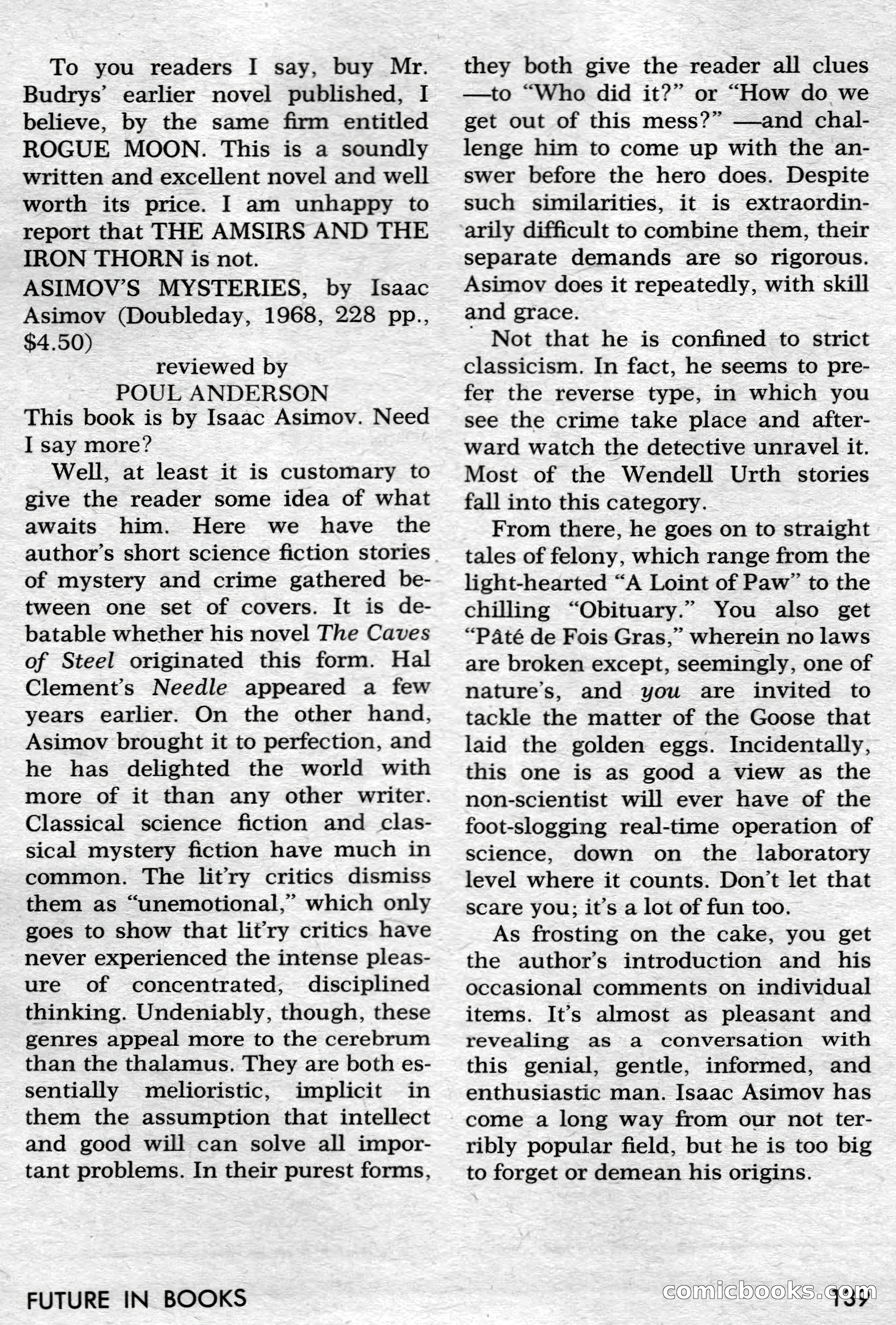 Amazing Stories, July 1968 — page 139 of 148