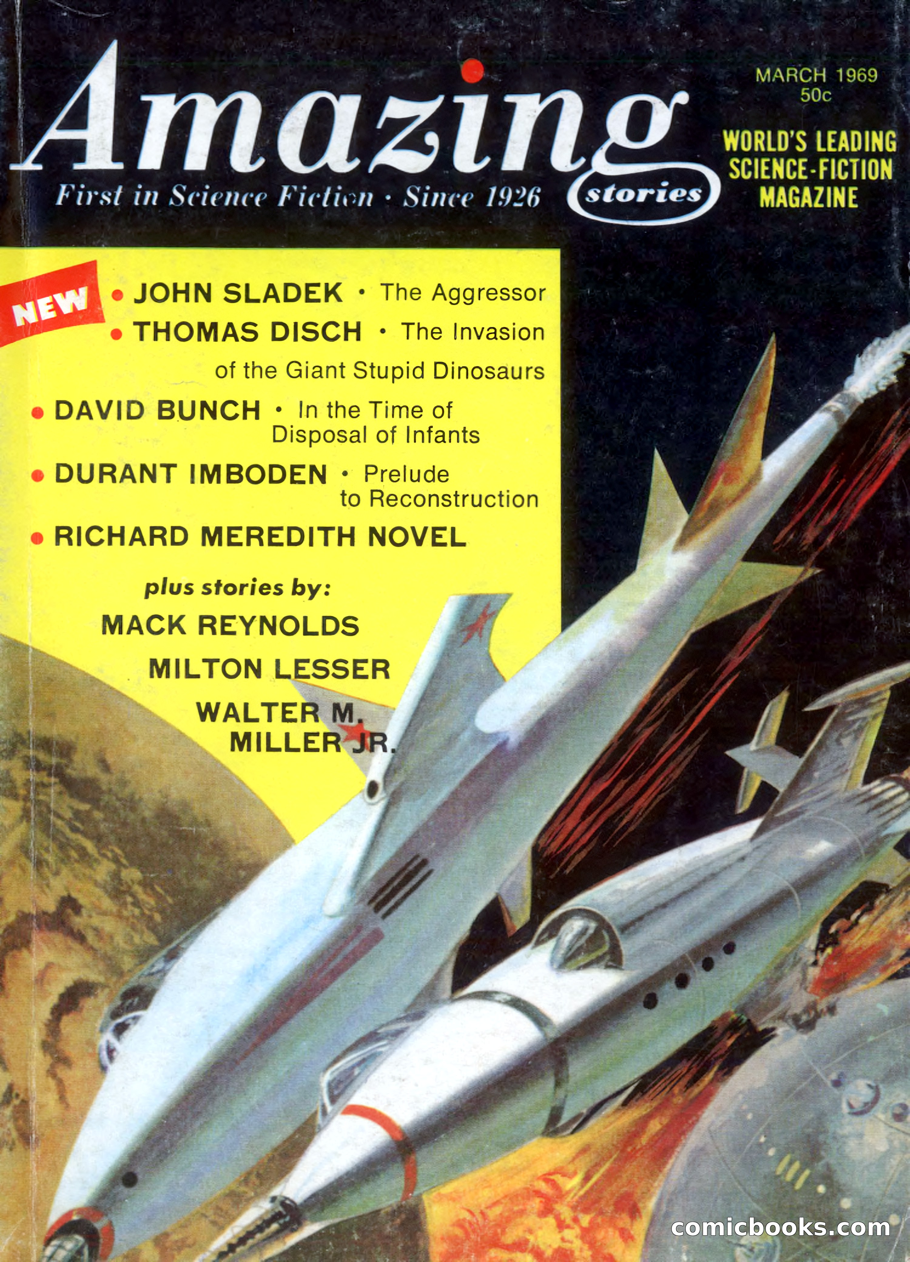 Amazing Stories, March 1969 — page 1 of 148