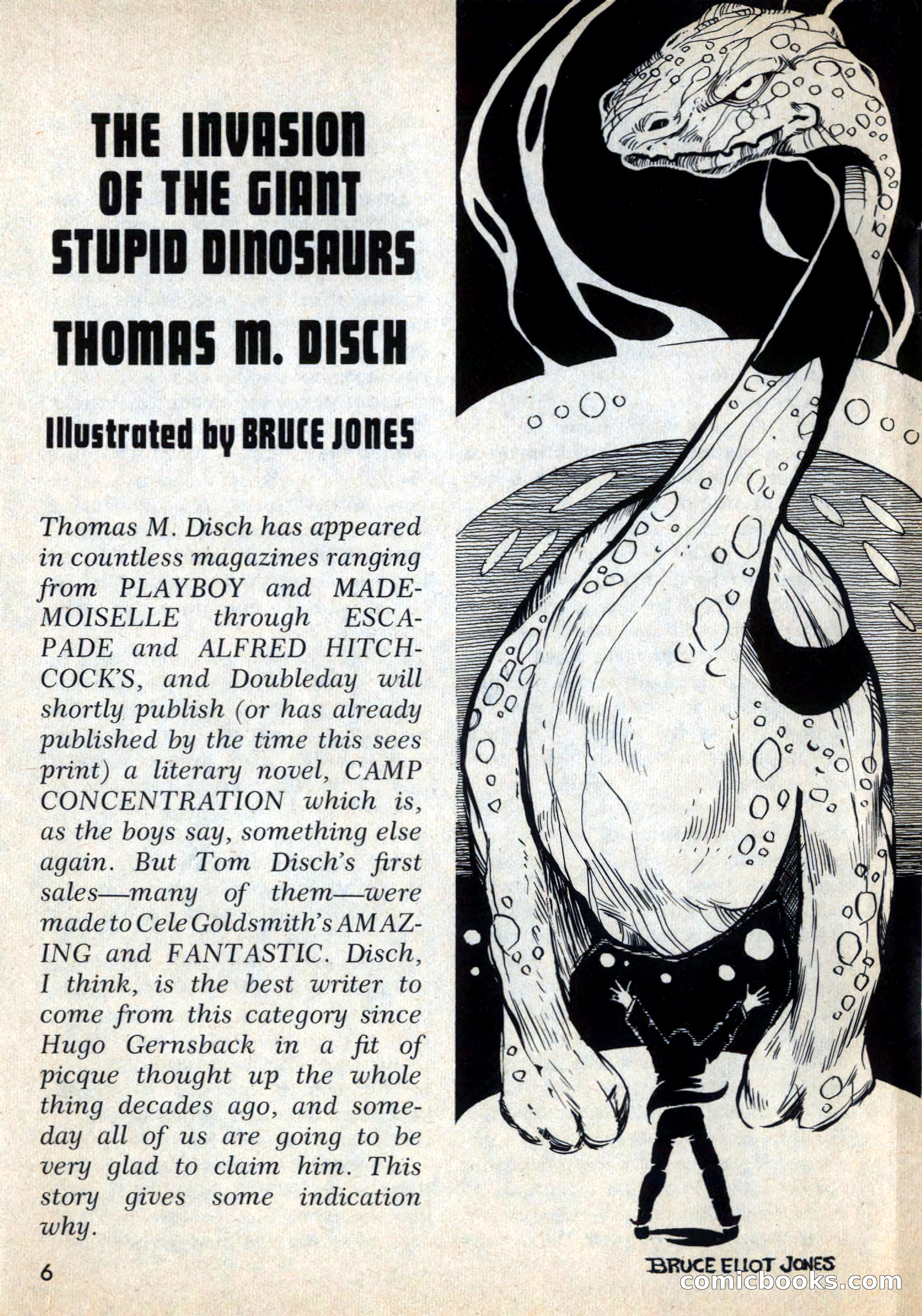 Amazing Stories, March 1969 — page 6 of 148
