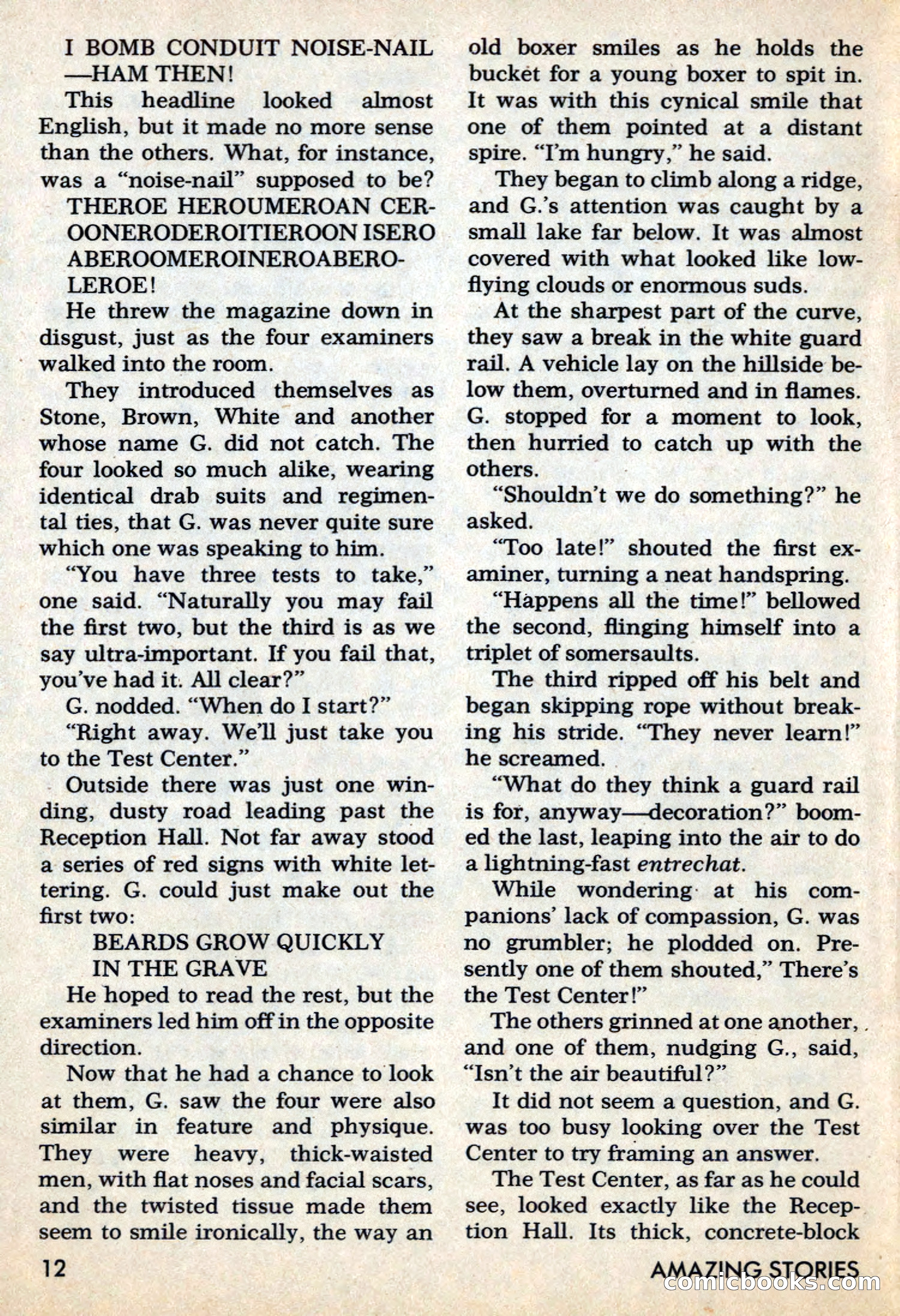 Amazing Stories, March 1969 — page 12 of 148