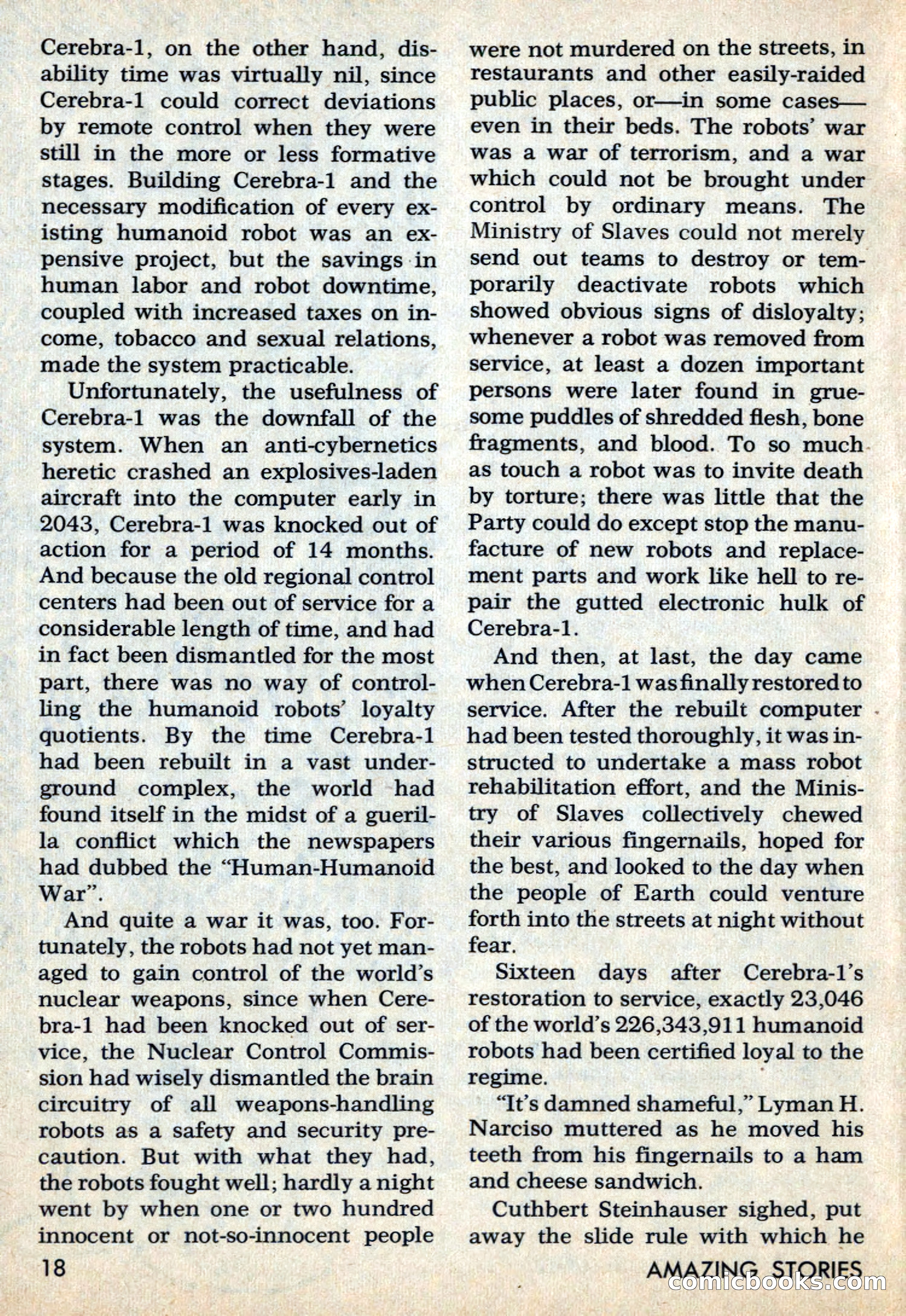 Amazing Stories, March 1969 — page 18 of 148