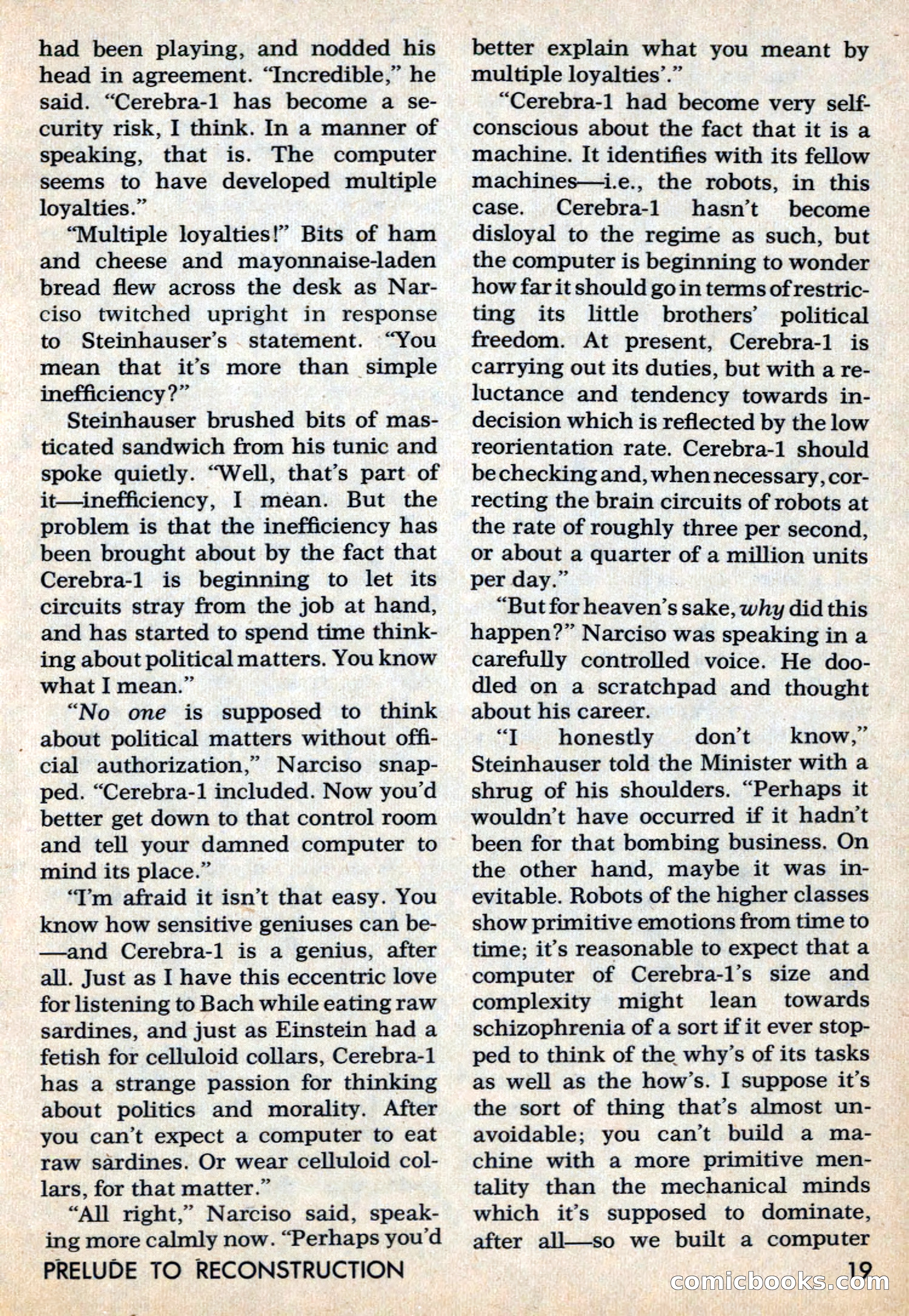 Amazing Stories, March 1969 — page 19 of 148
