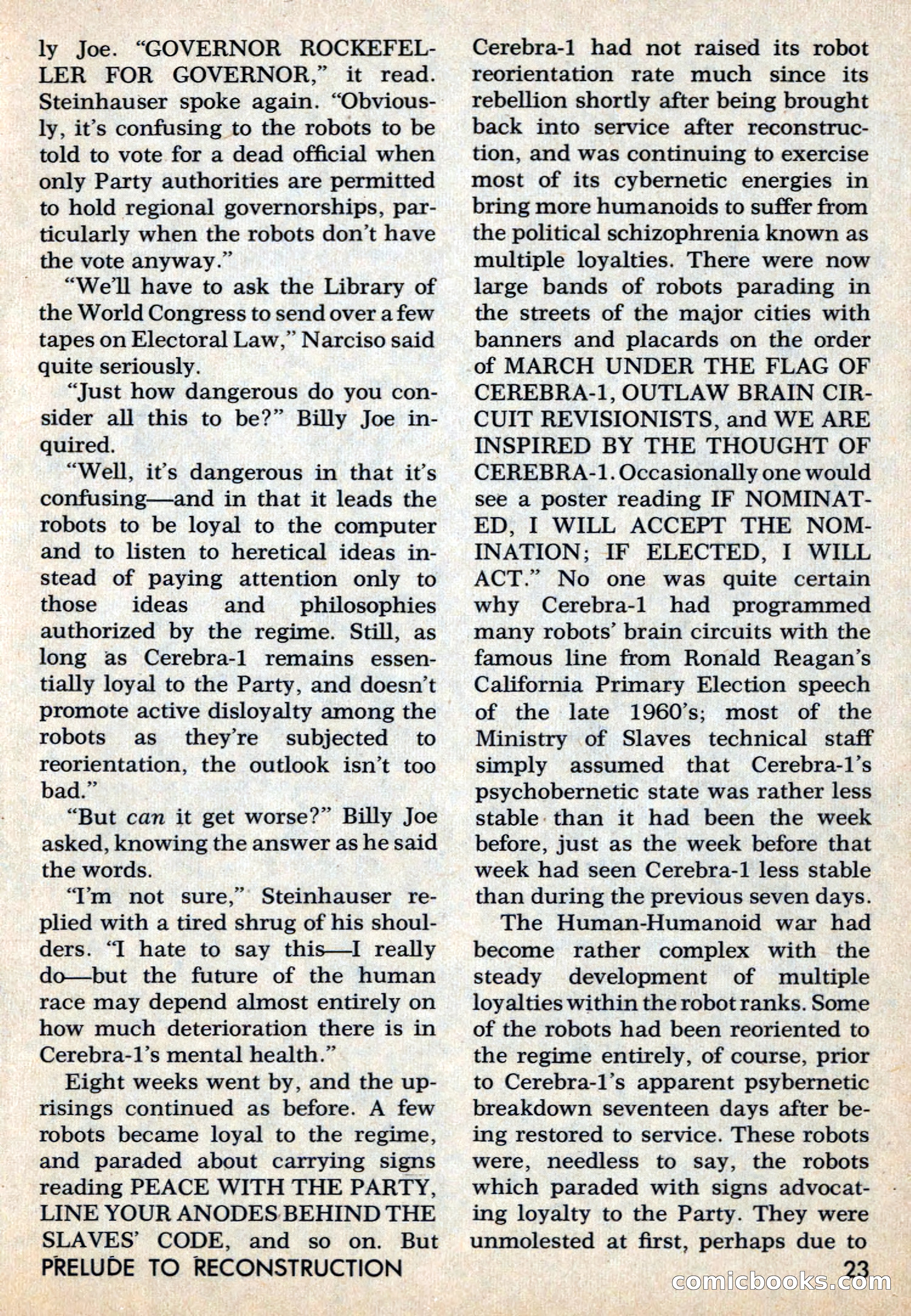 Amazing Stories, March 1969 — page 23 of 148
