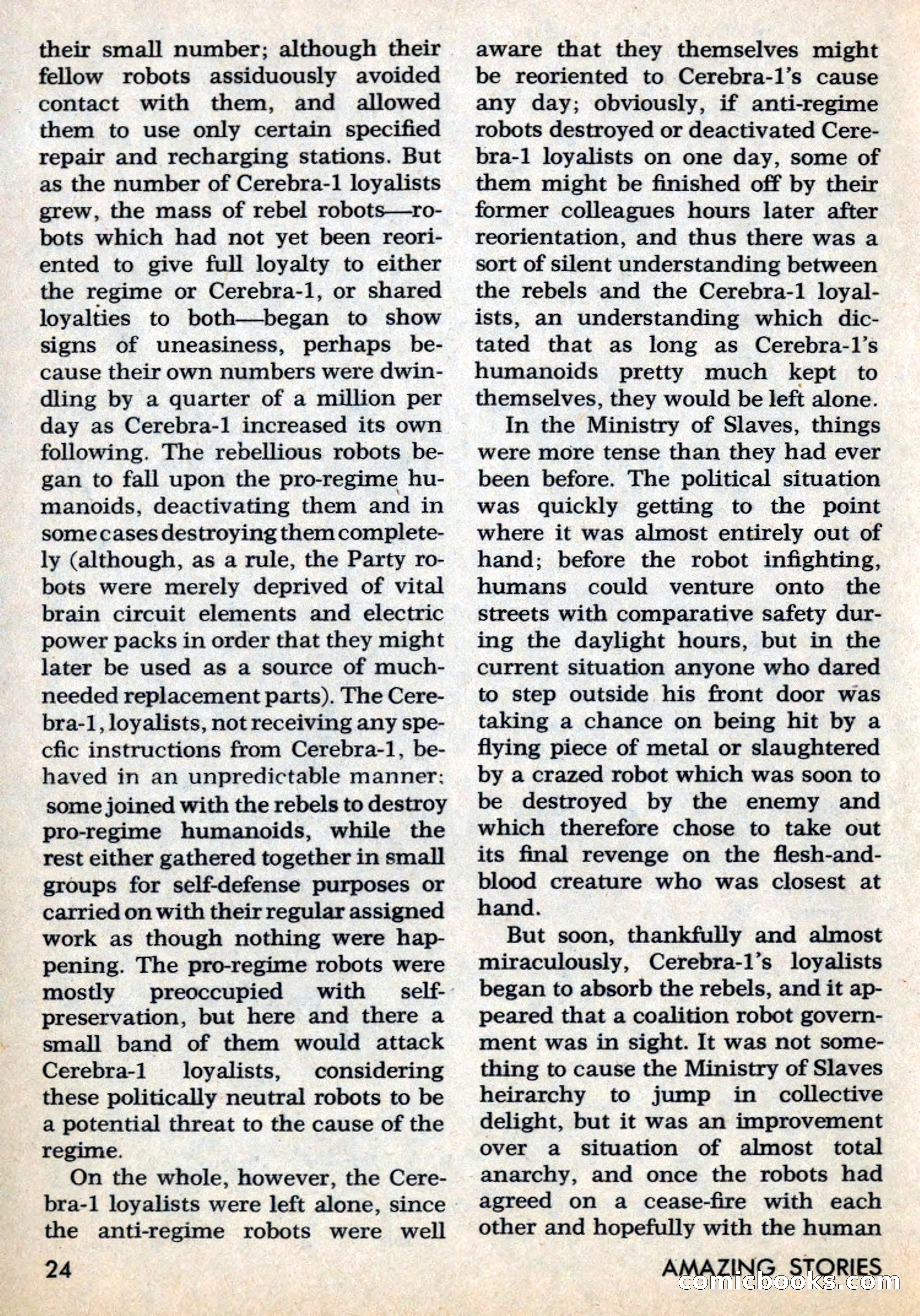 Amazing Stories, March 1969 — page 24 of 148