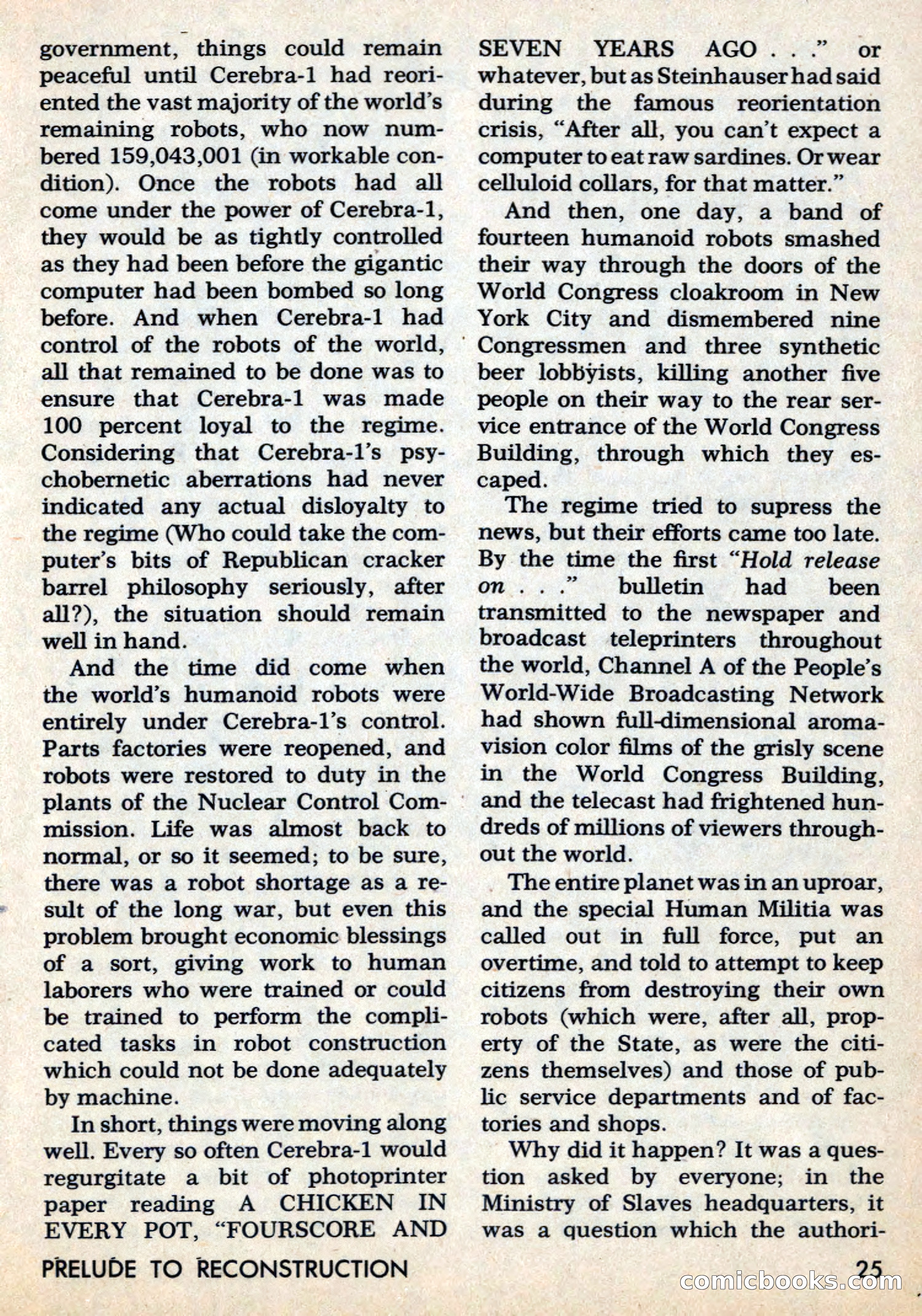 Amazing Stories, March 1969 — page 25 of 148