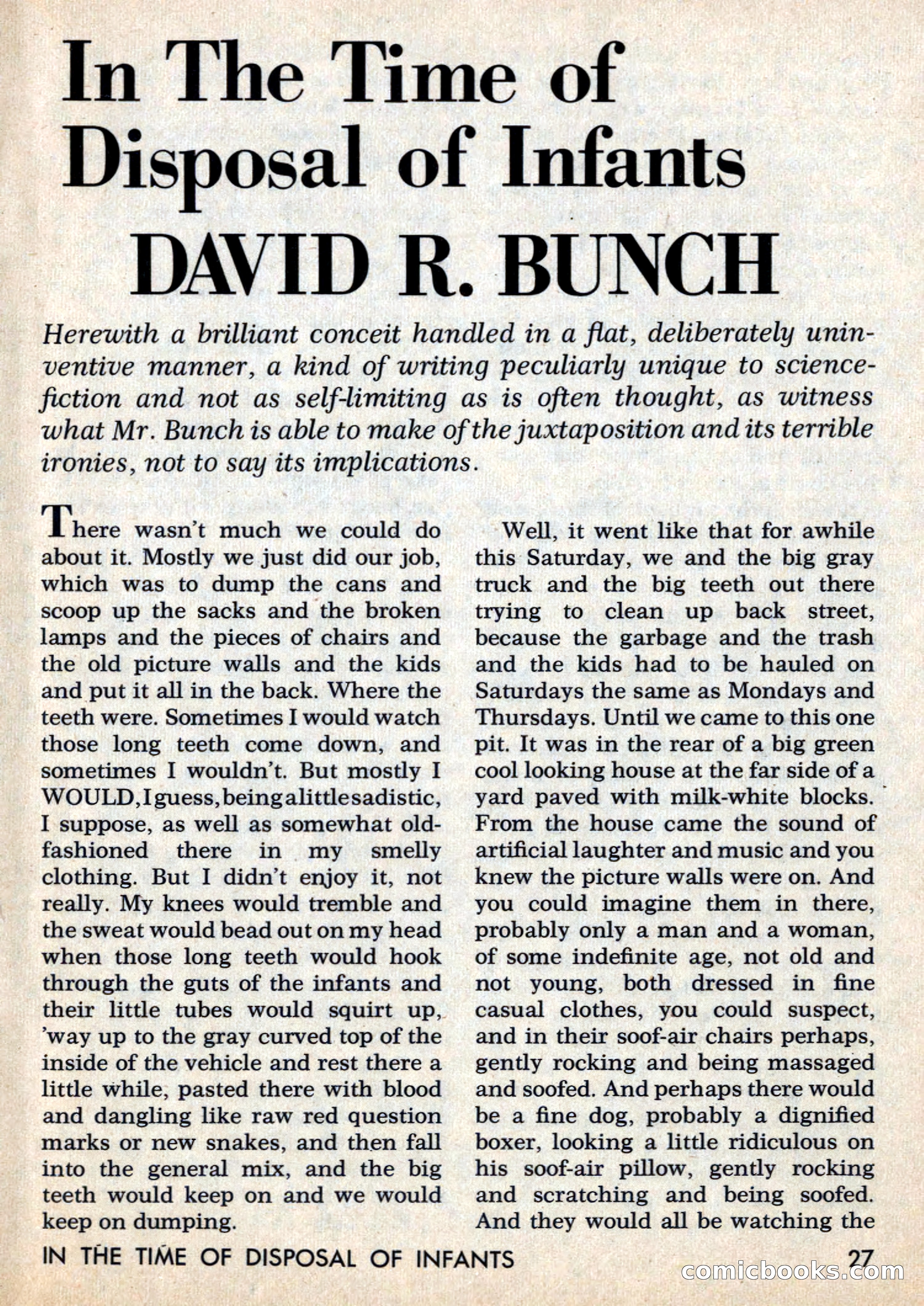 Amazing Stories, March 1969 — page 27 of 148