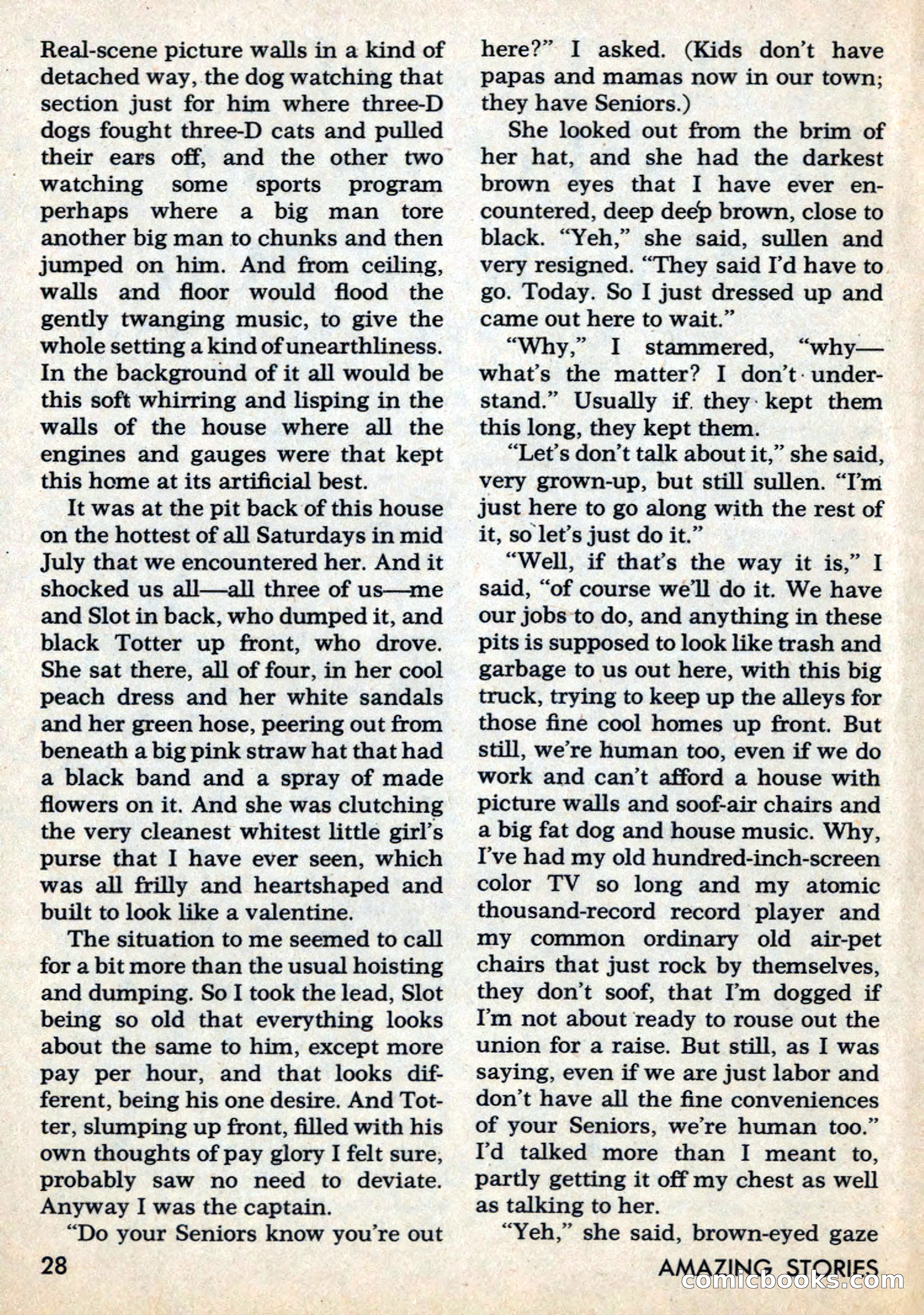 Amazing Stories, March 1969 — page 28 of 148