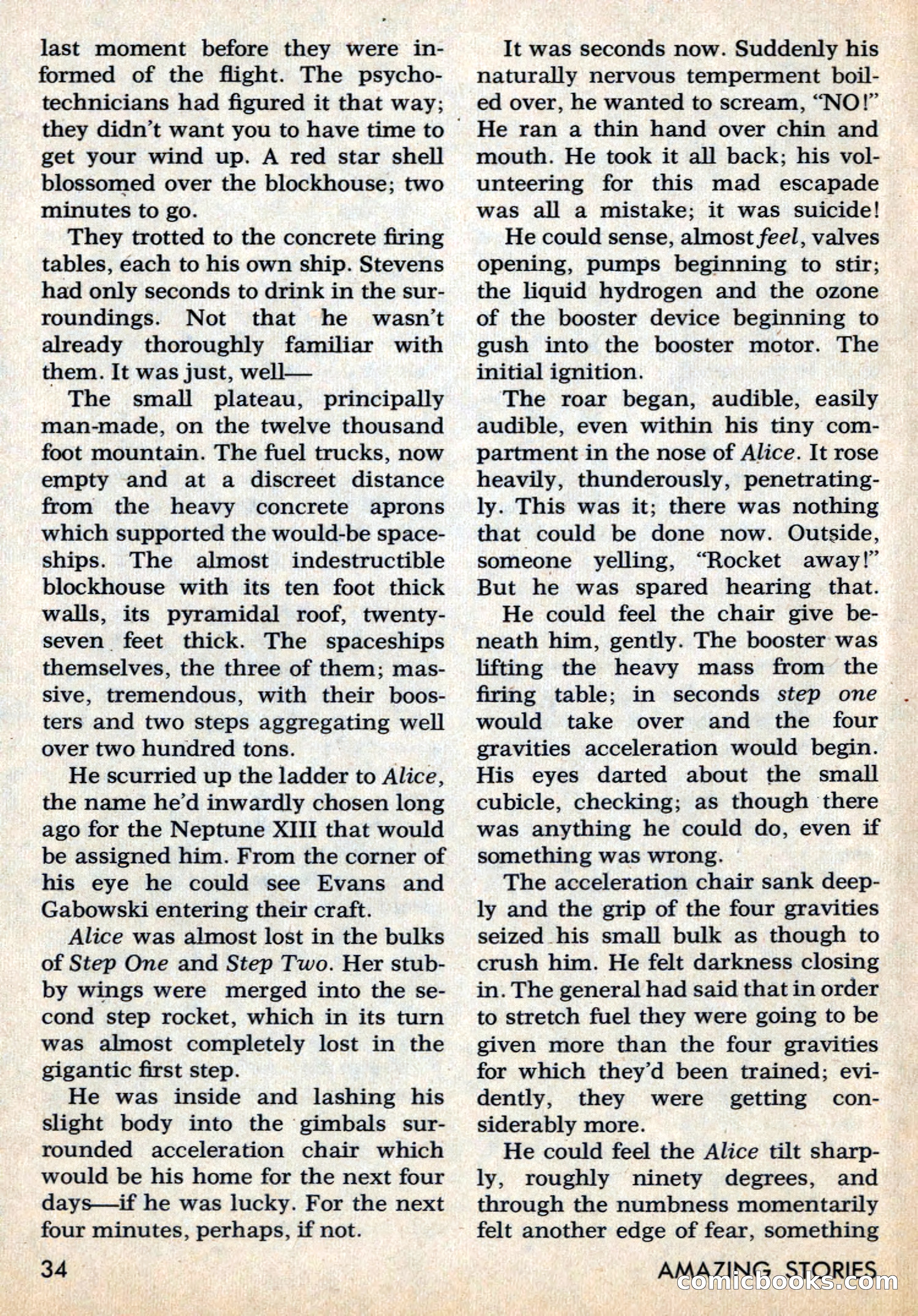 Amazing Stories, March 1969 — page 34 of 148