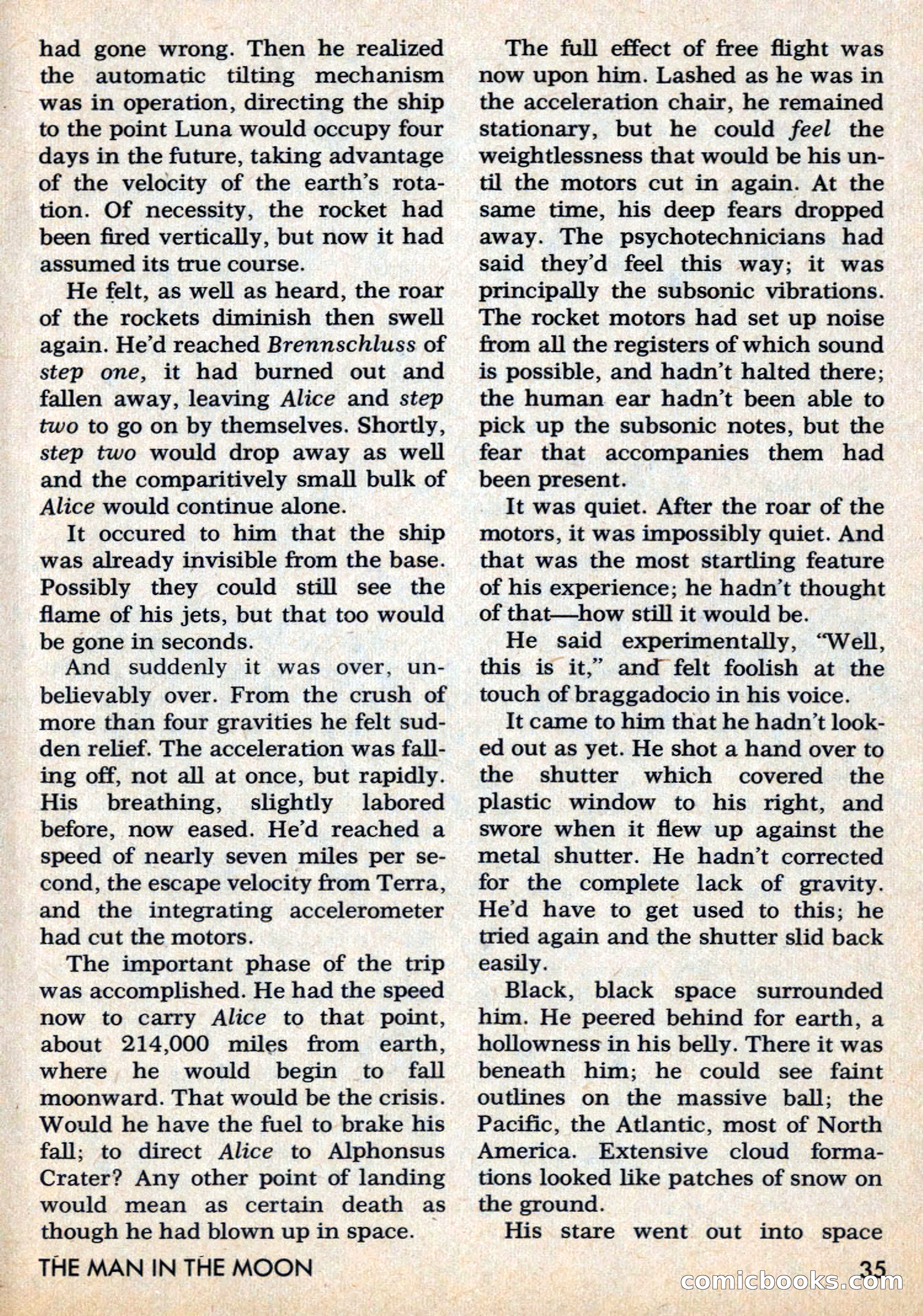Amazing Stories, March 1969 — page 35 of 148