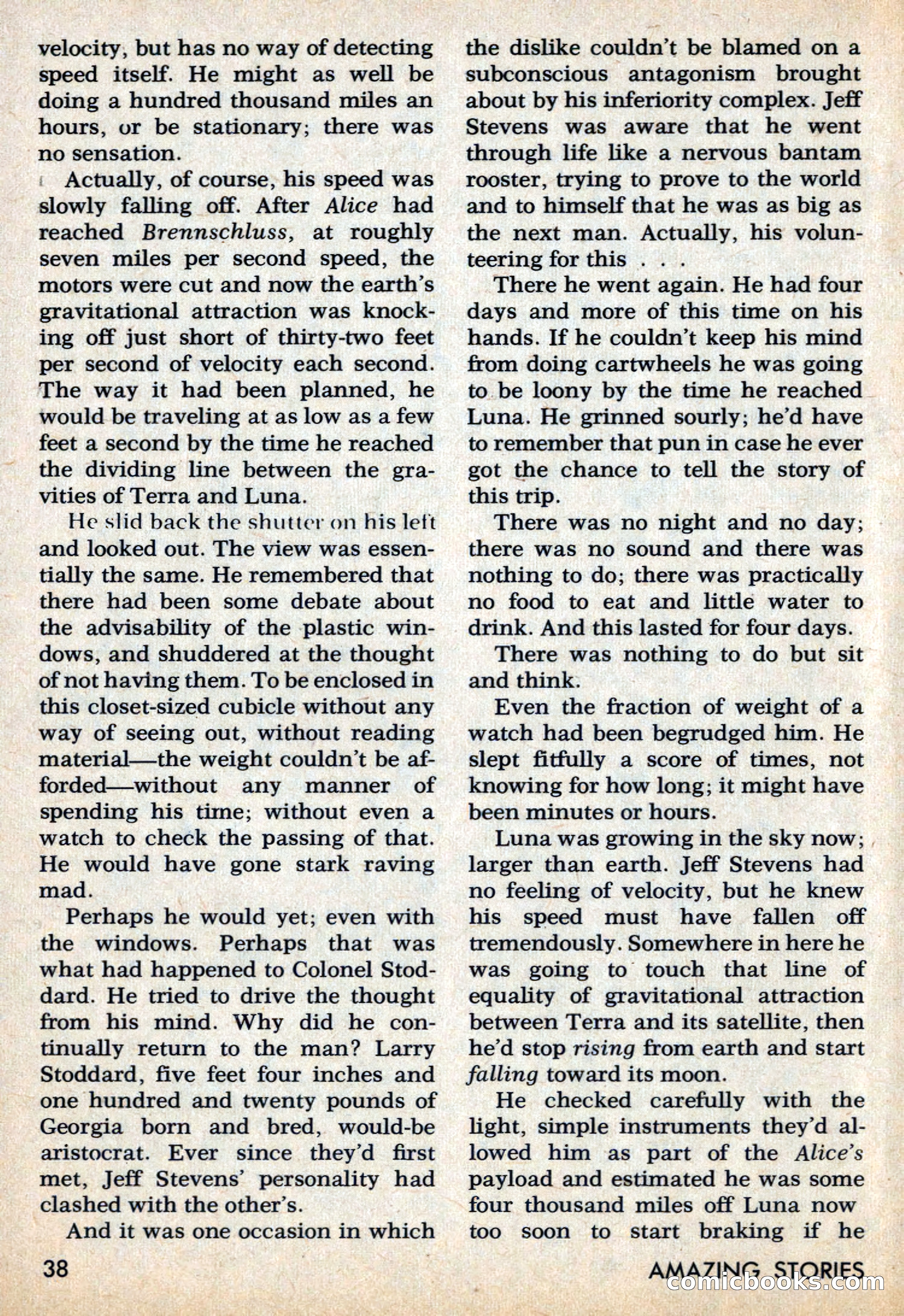 Amazing Stories, March 1969 — page 38 of 148