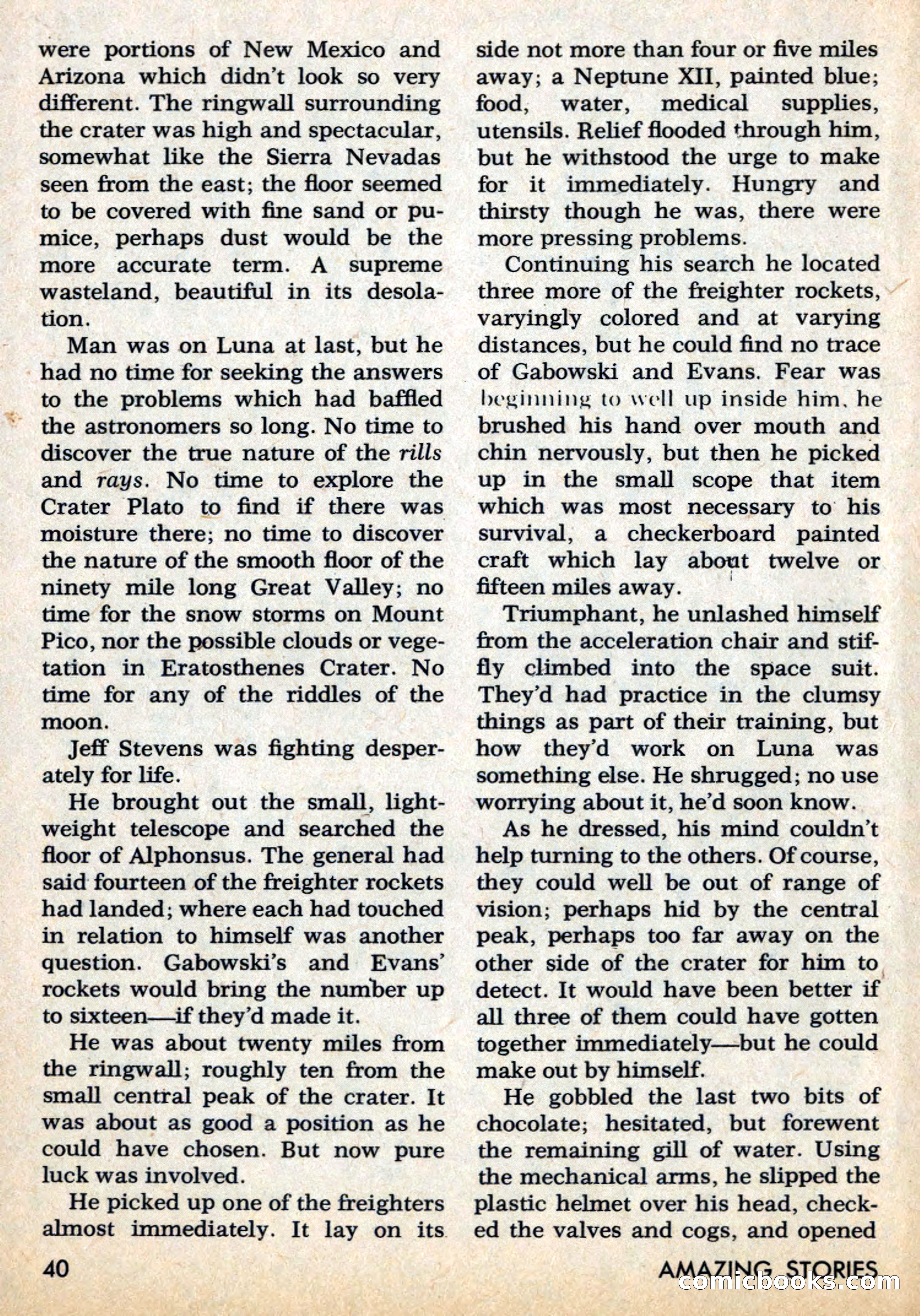 Amazing Stories, March 1969 — page 40 of 148