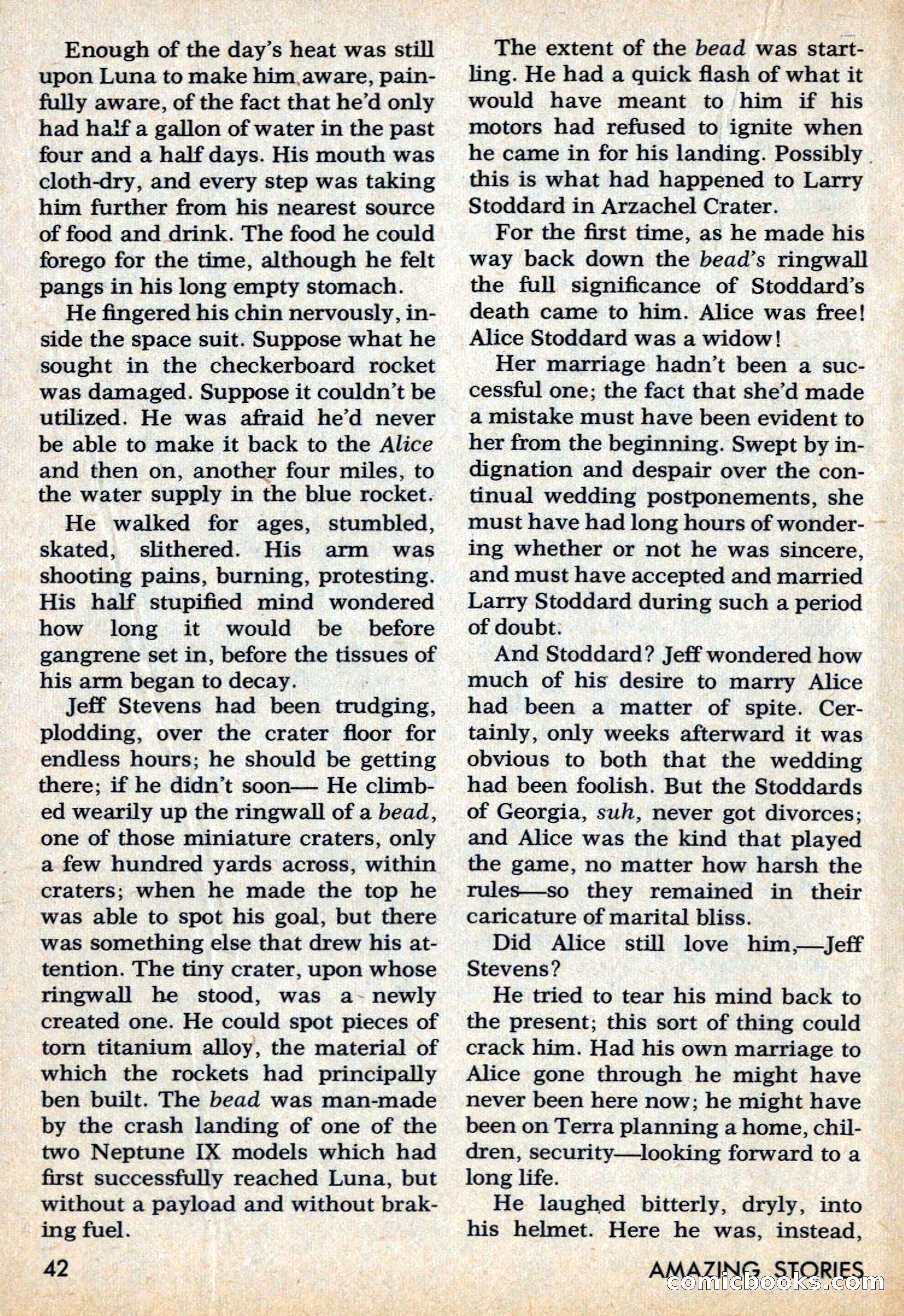 Amazing Stories, March 1969 — page 42 of 148