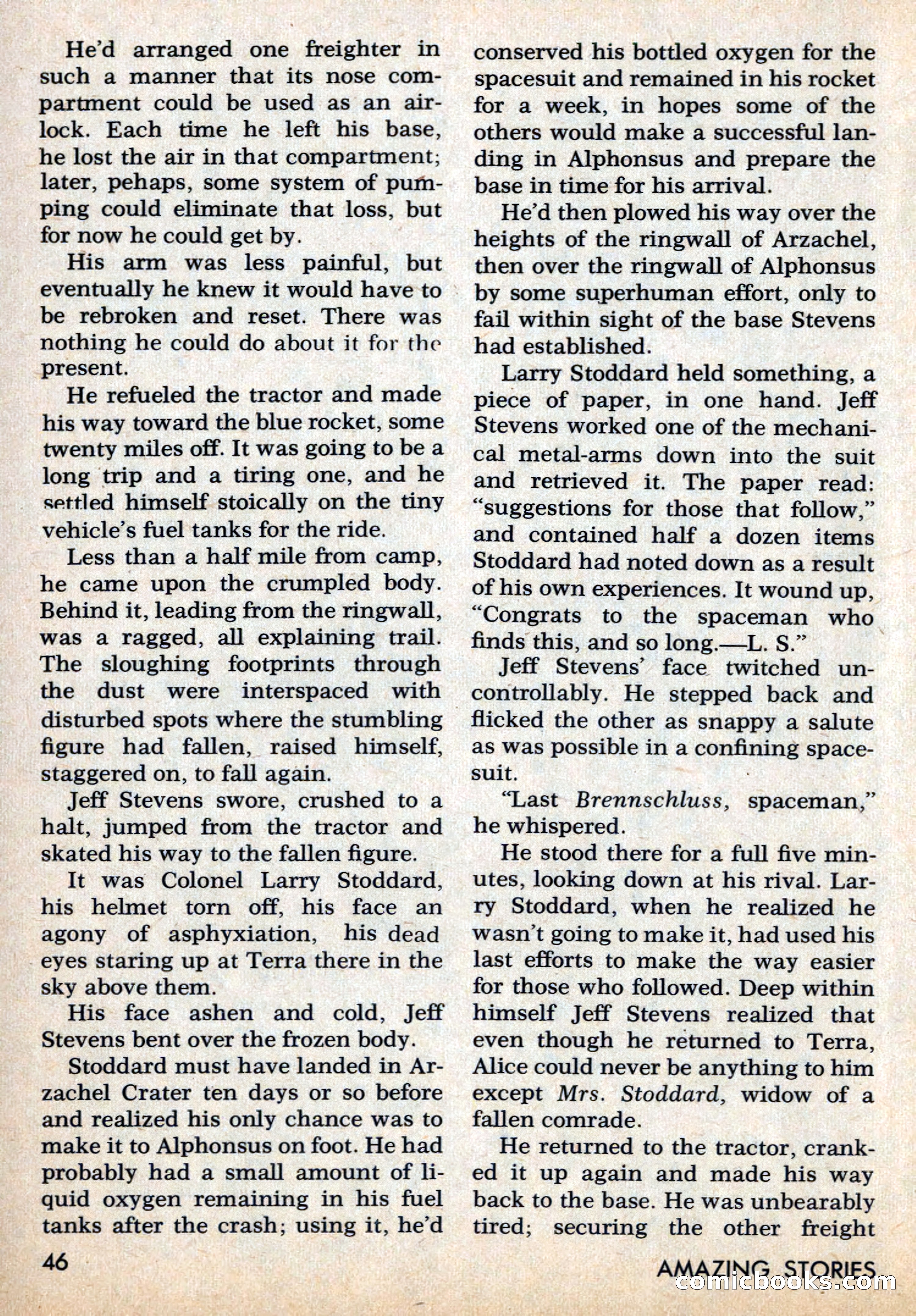 Amazing Stories, March 1969 — page 46 of 148