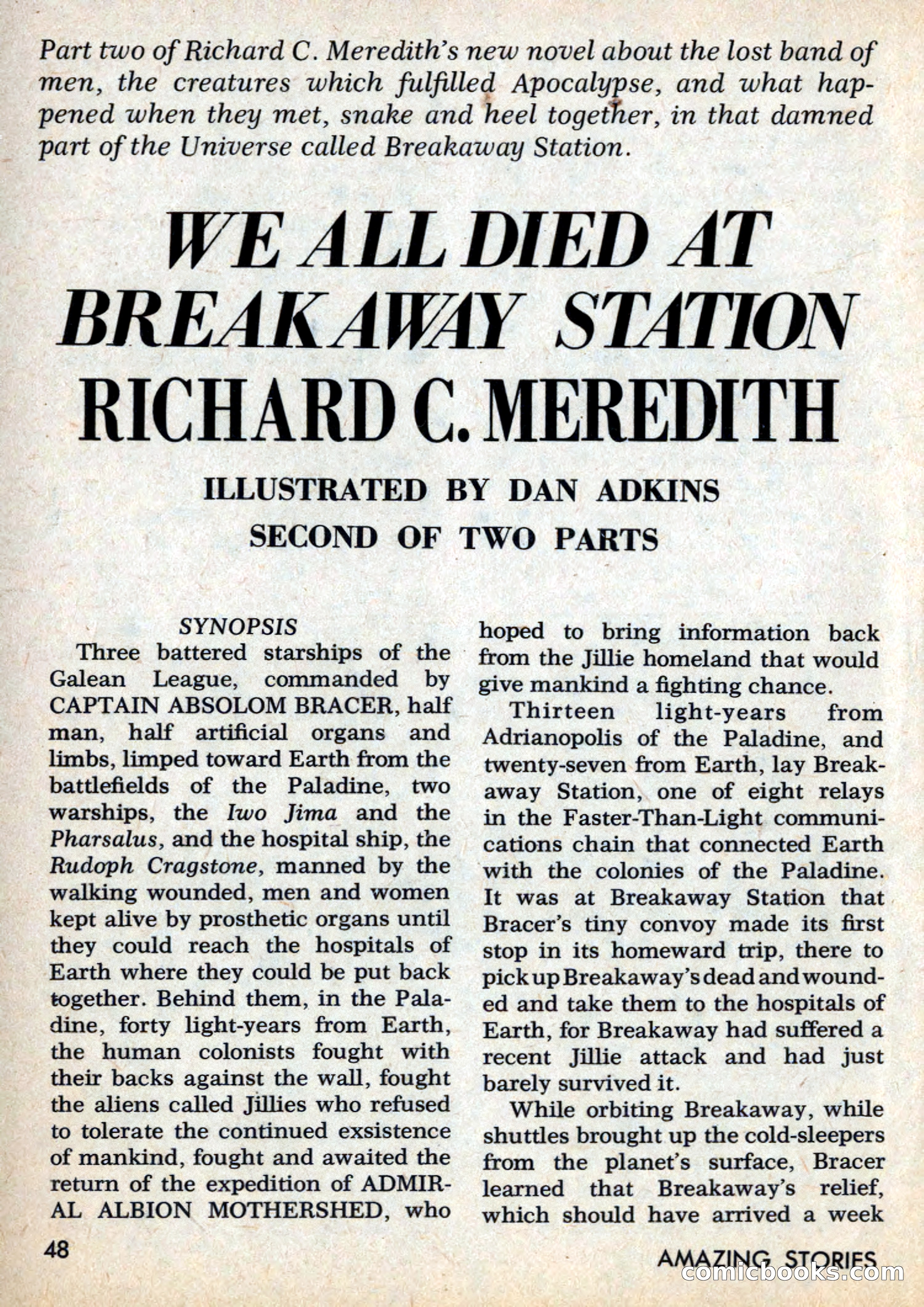 Amazing Stories, March 1969 — page 48 of 148