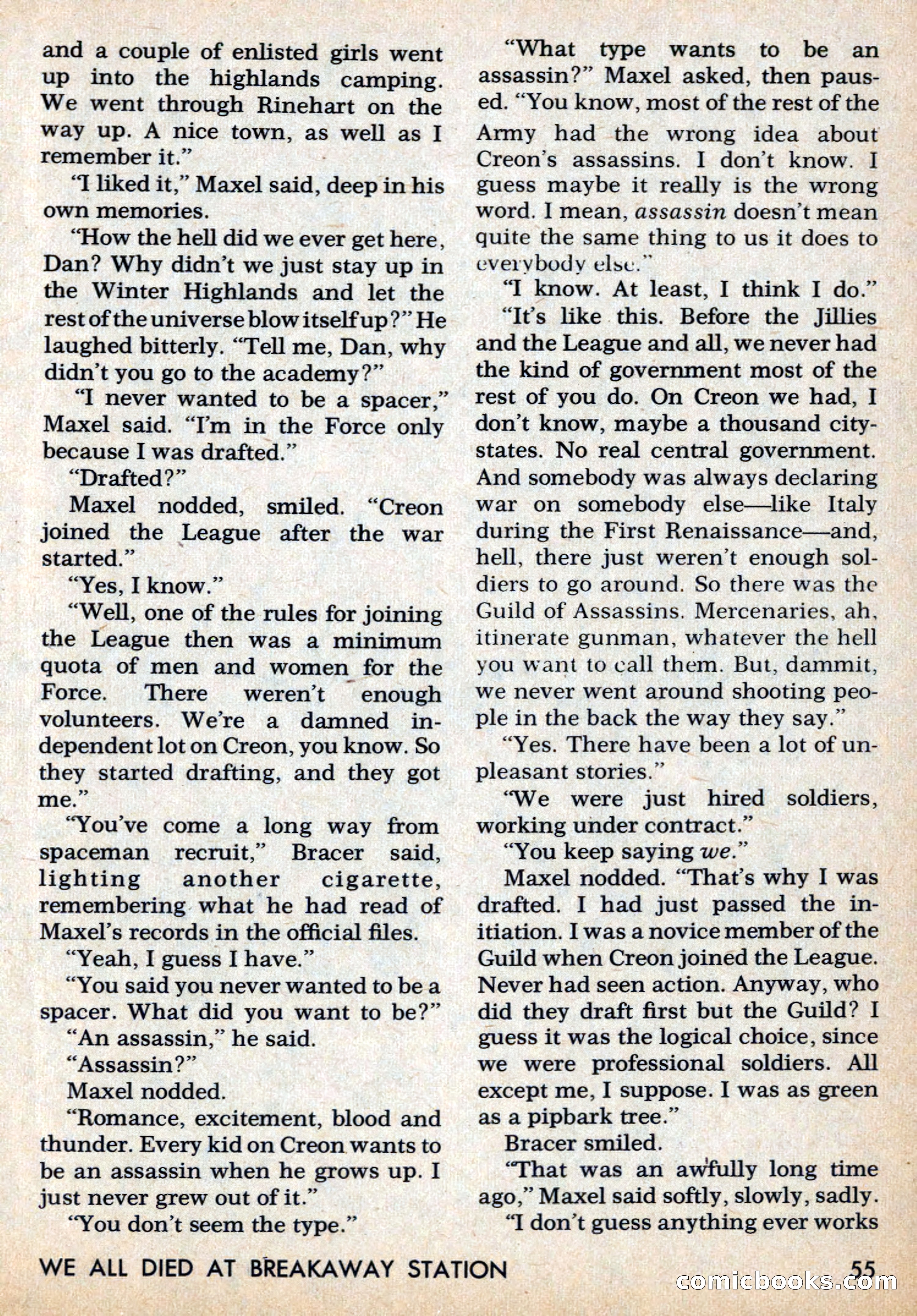 Amazing Stories, March 1969 — page 55 of 148