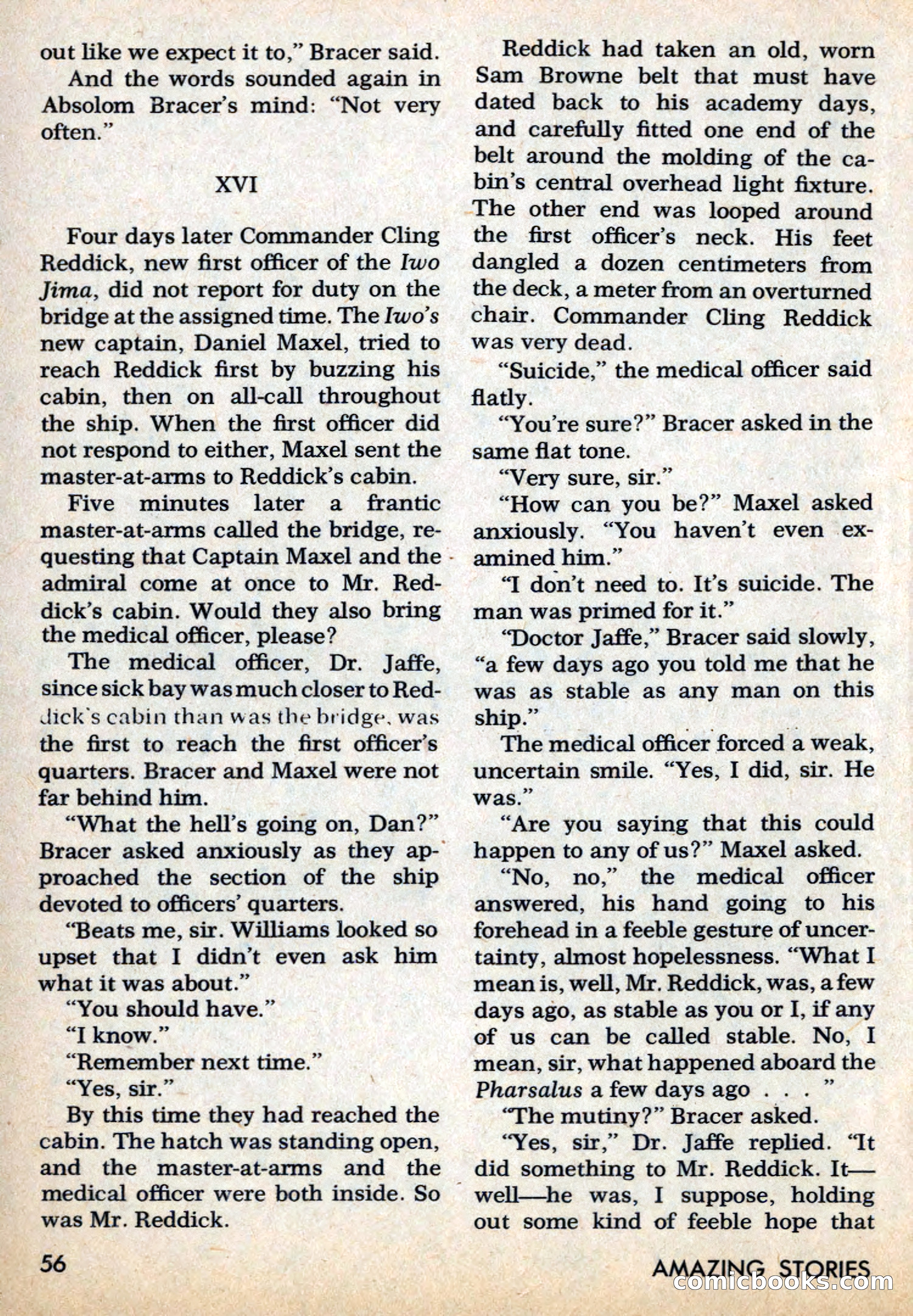 Amazing Stories, March 1969 — page 56 of 148