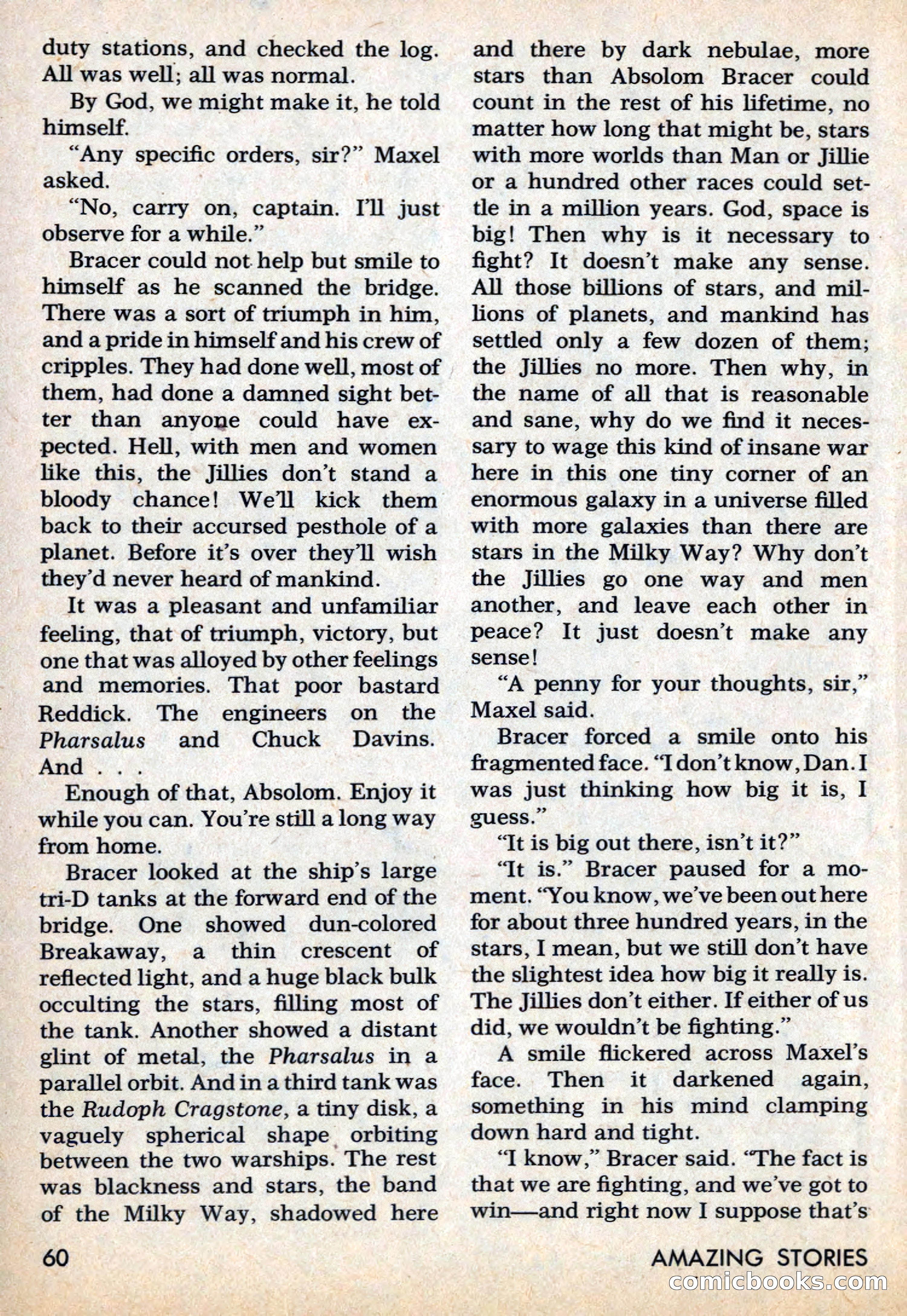 Amazing Stories, March 1969 — page 60 of 148