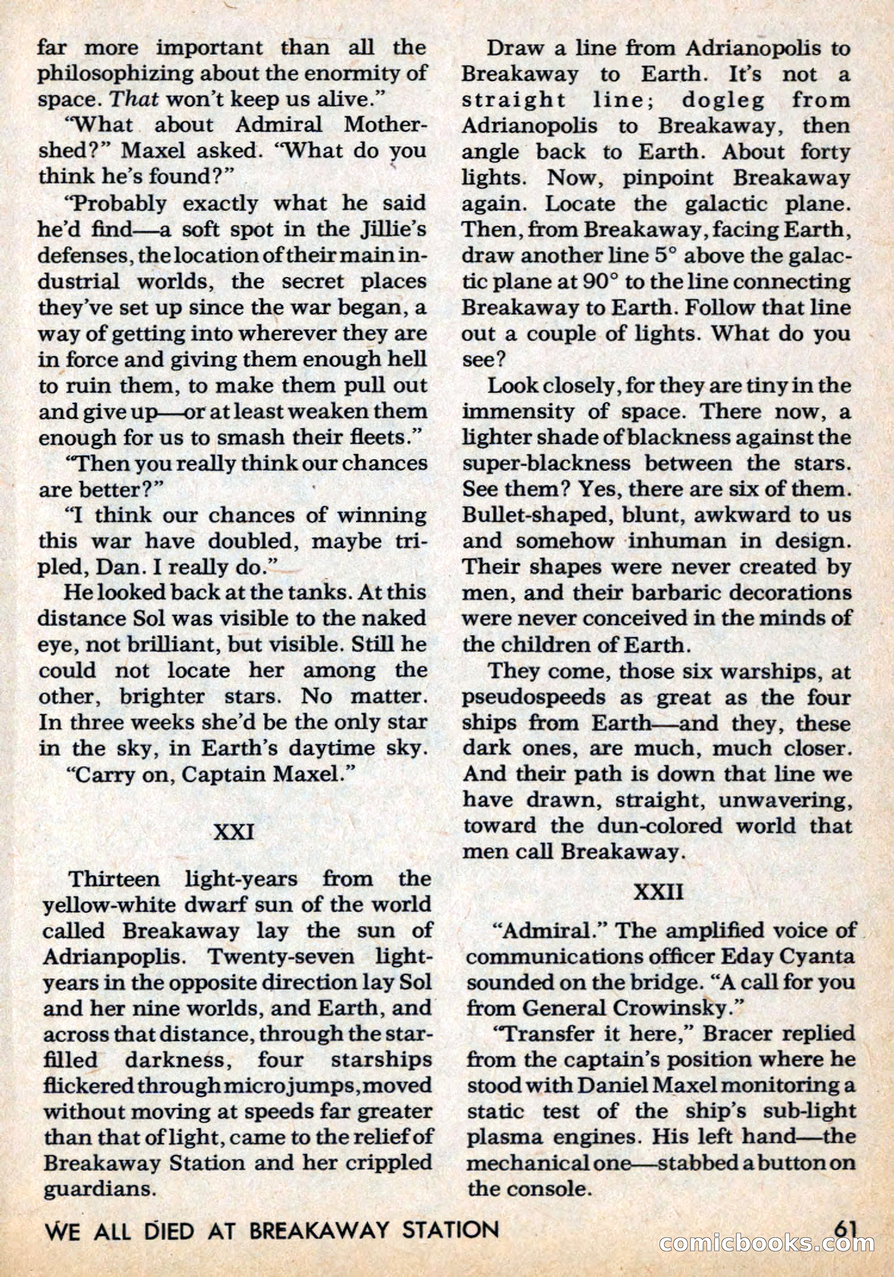 Amazing Stories, March 1969 — page 61 of 148