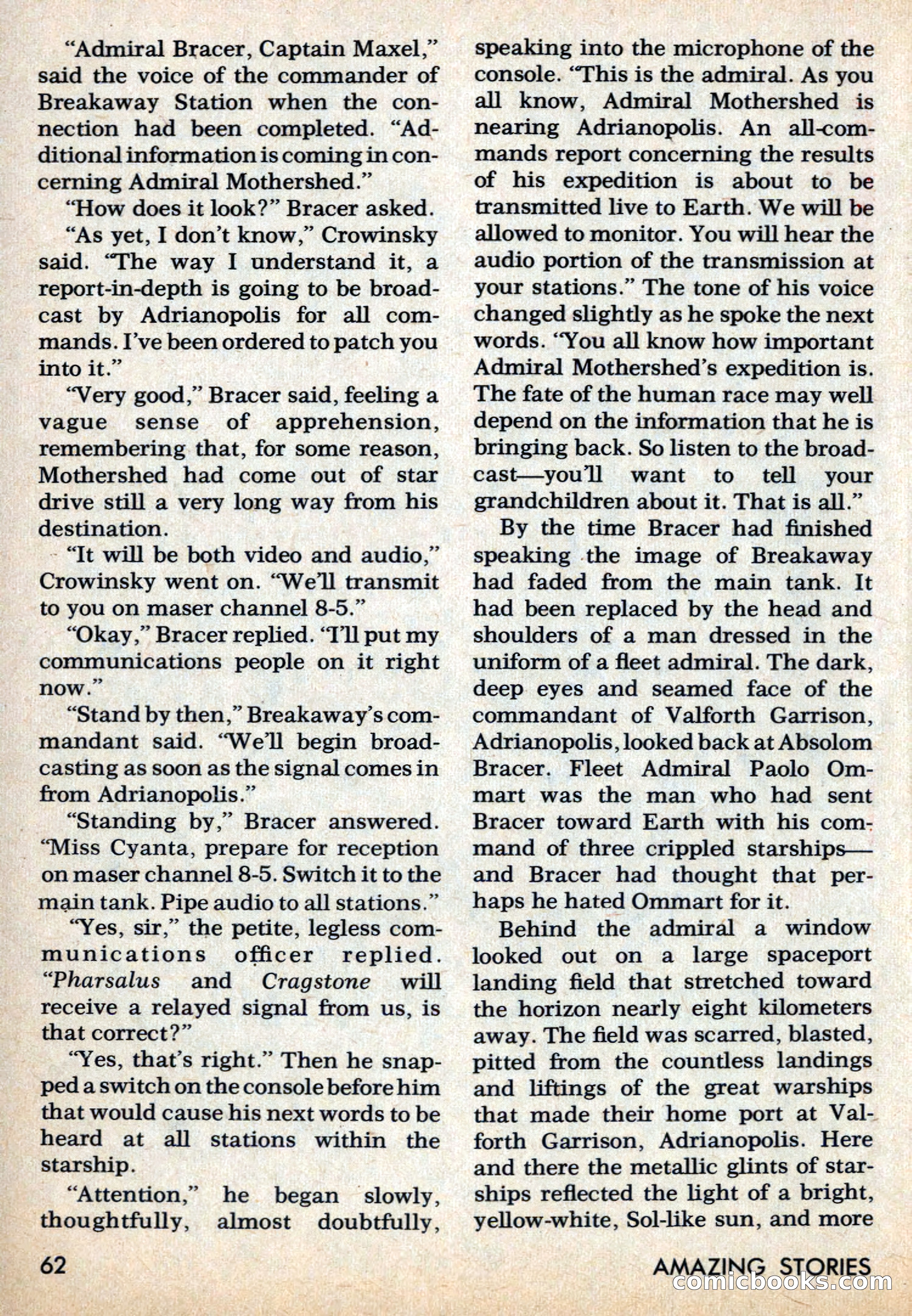Amazing Stories, March 1969 — page 62 of 148