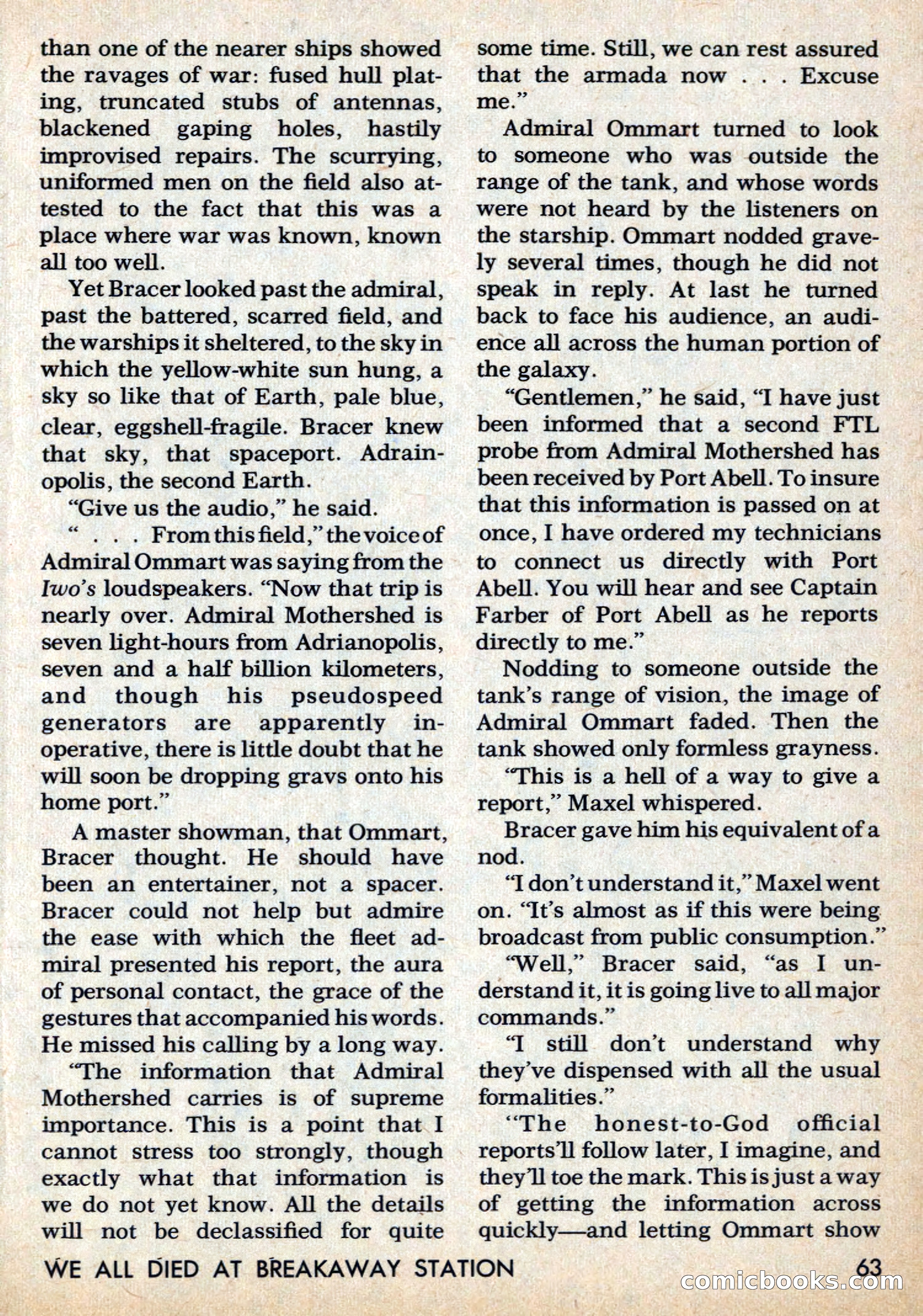 Amazing Stories, March 1969 — page 63 of 148