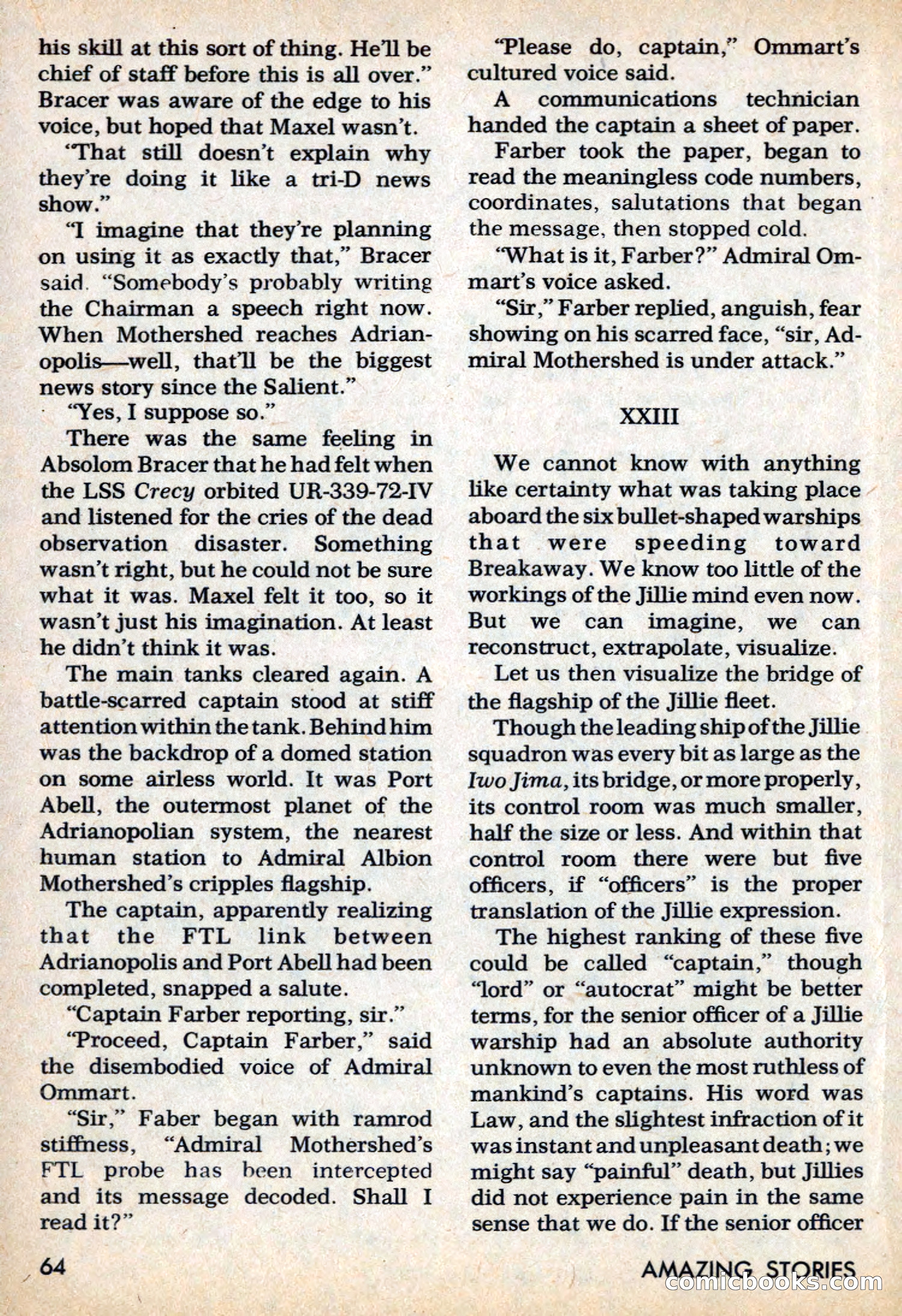 Amazing Stories, March 1969 — page 64 of 148