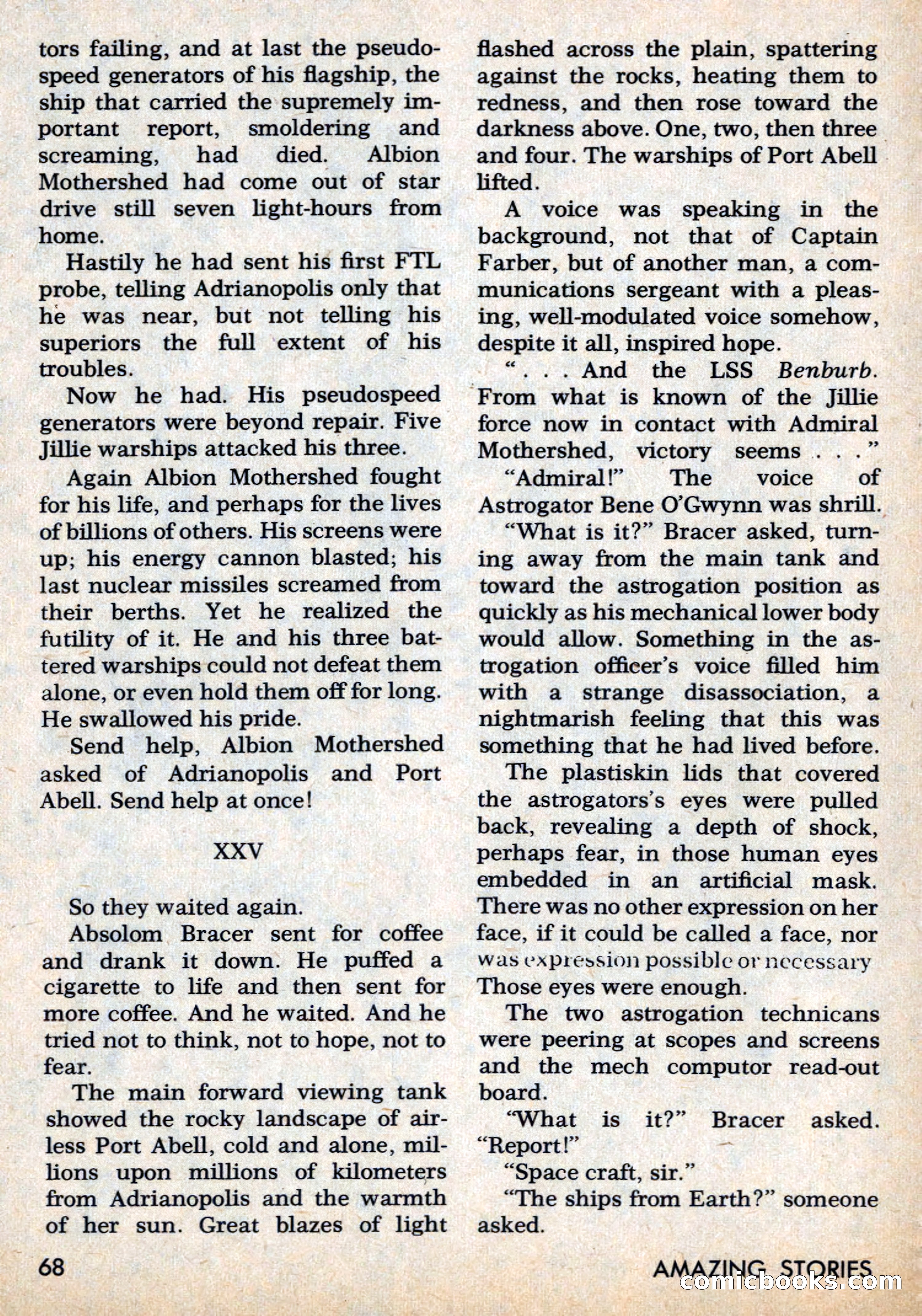 Amazing Stories, March 1969 — page 68 of 148