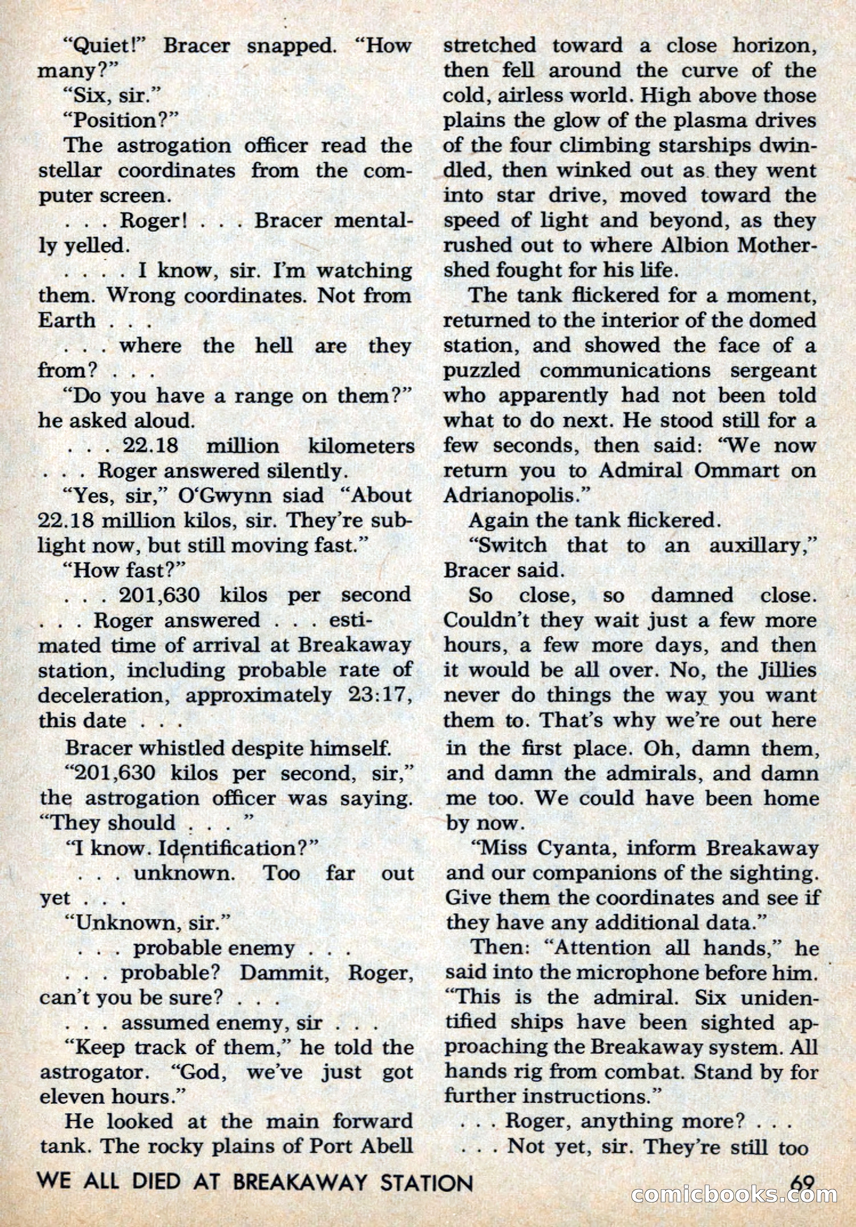 Amazing Stories, March 1969 — page 69 of 148