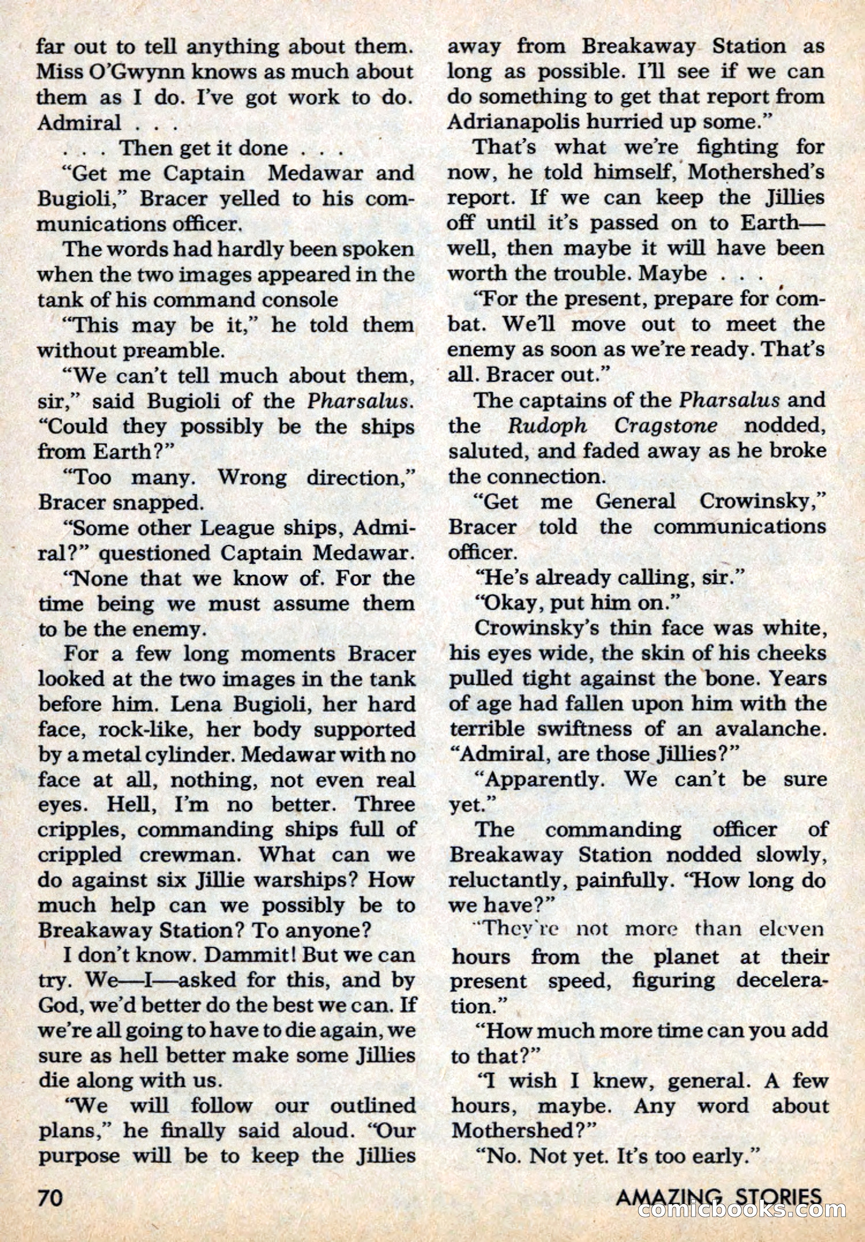 Amazing Stories, March 1969 — page 70 of 148