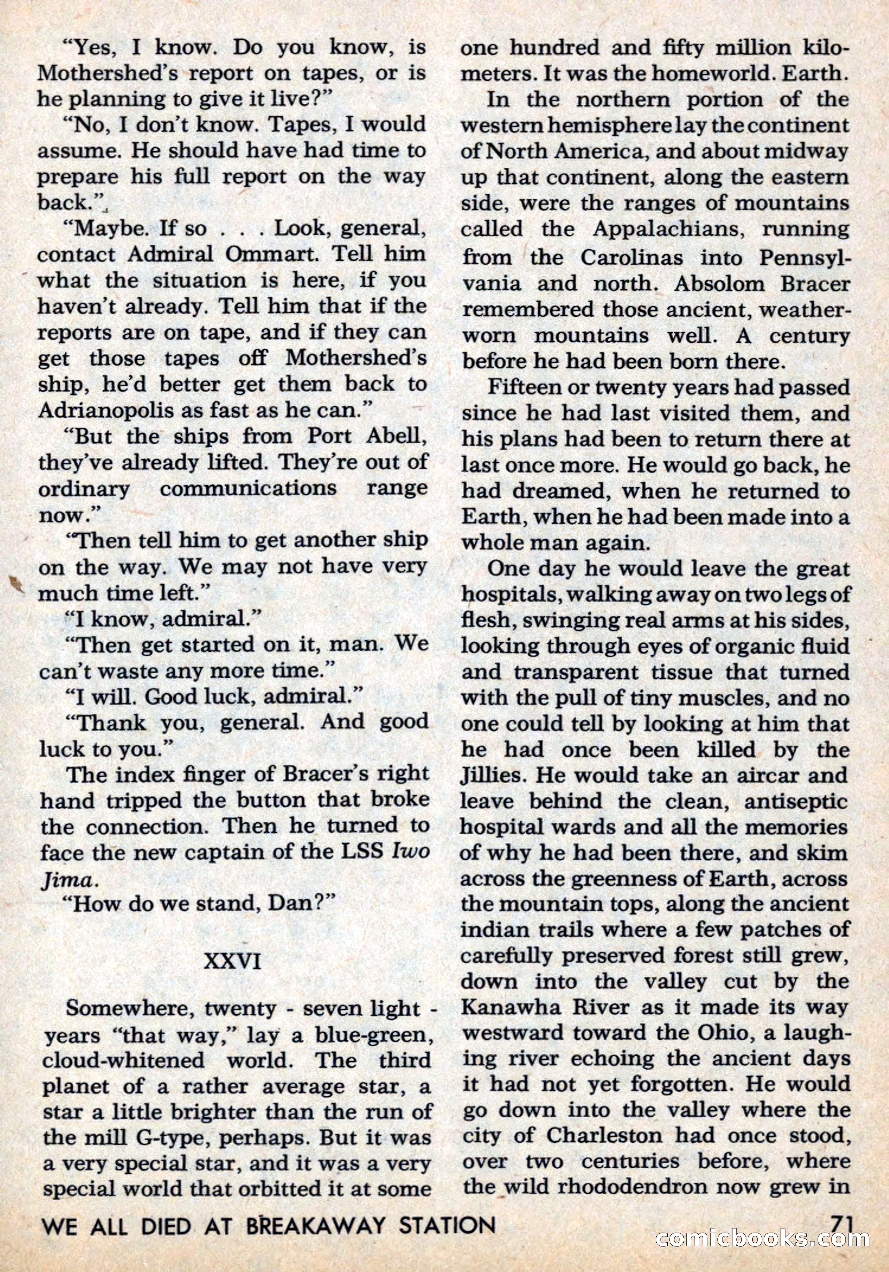 Amazing Stories, March 1969 — page 71 of 148