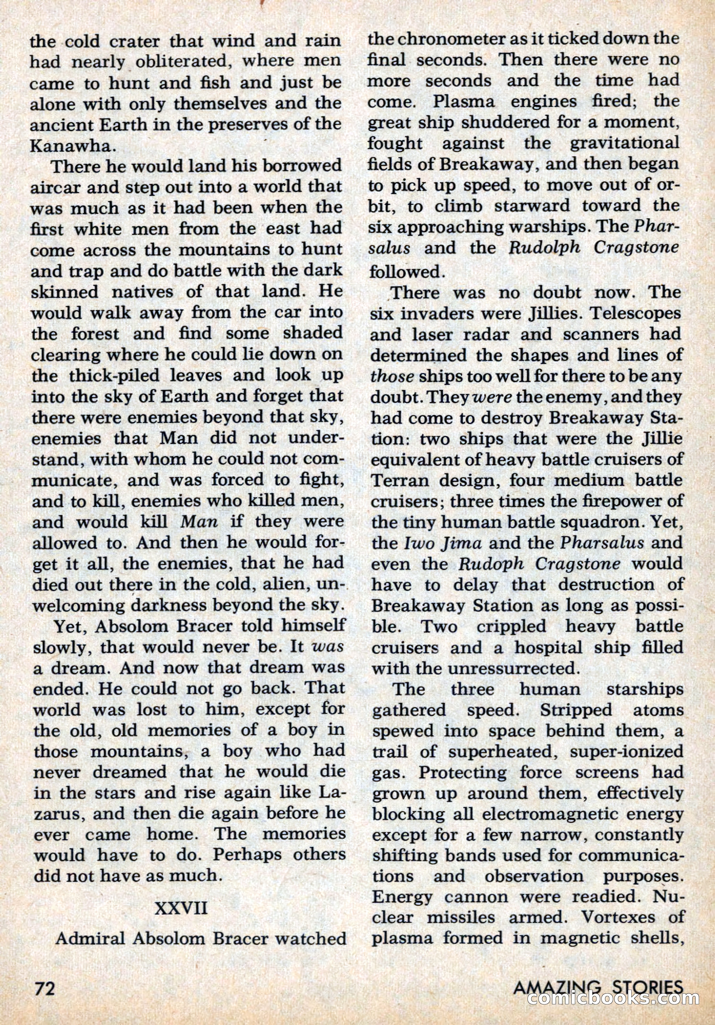 Amazing Stories, March 1969 — page 72 of 148