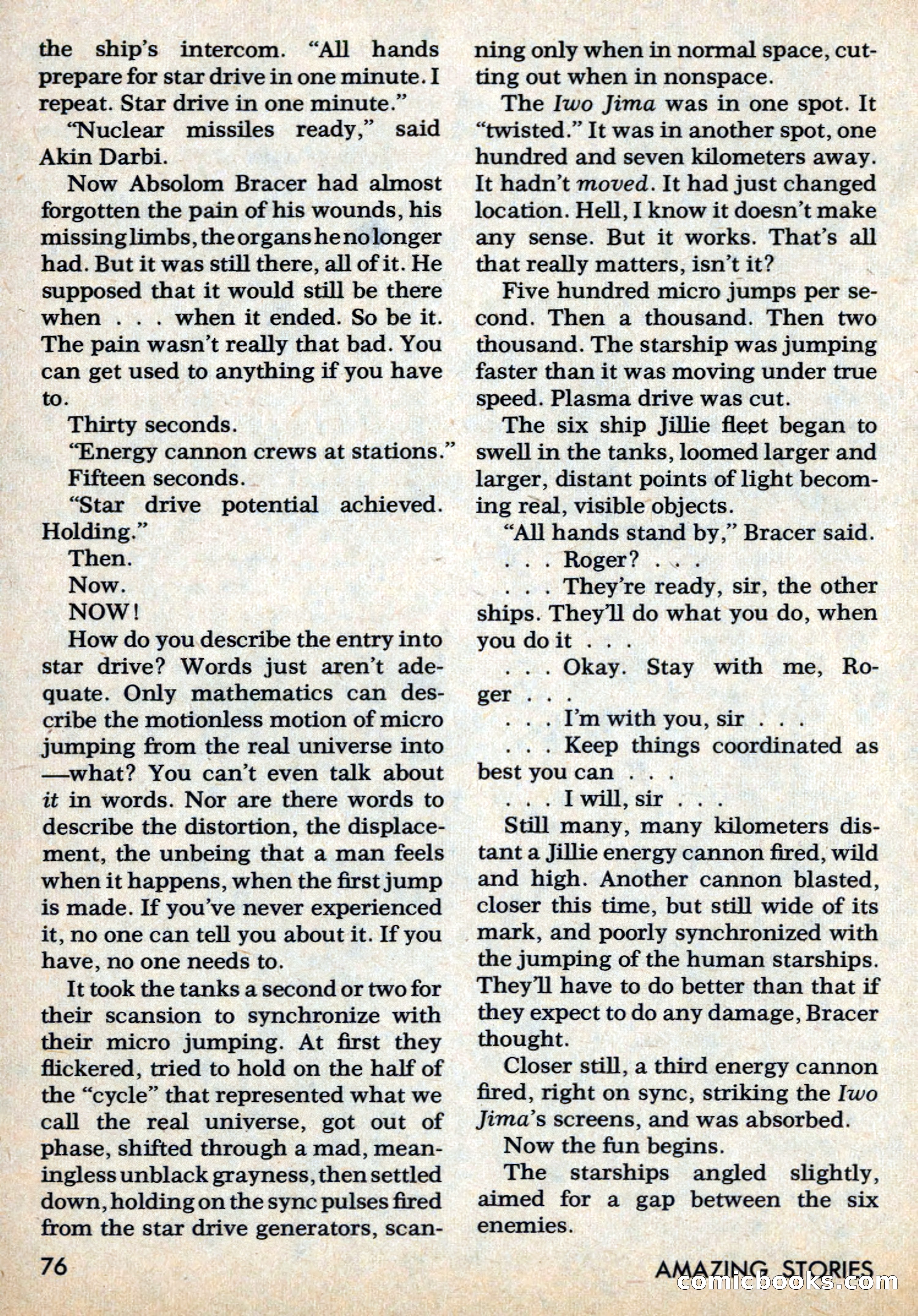 Amazing Stories, March 1969 — page 76 of 148
