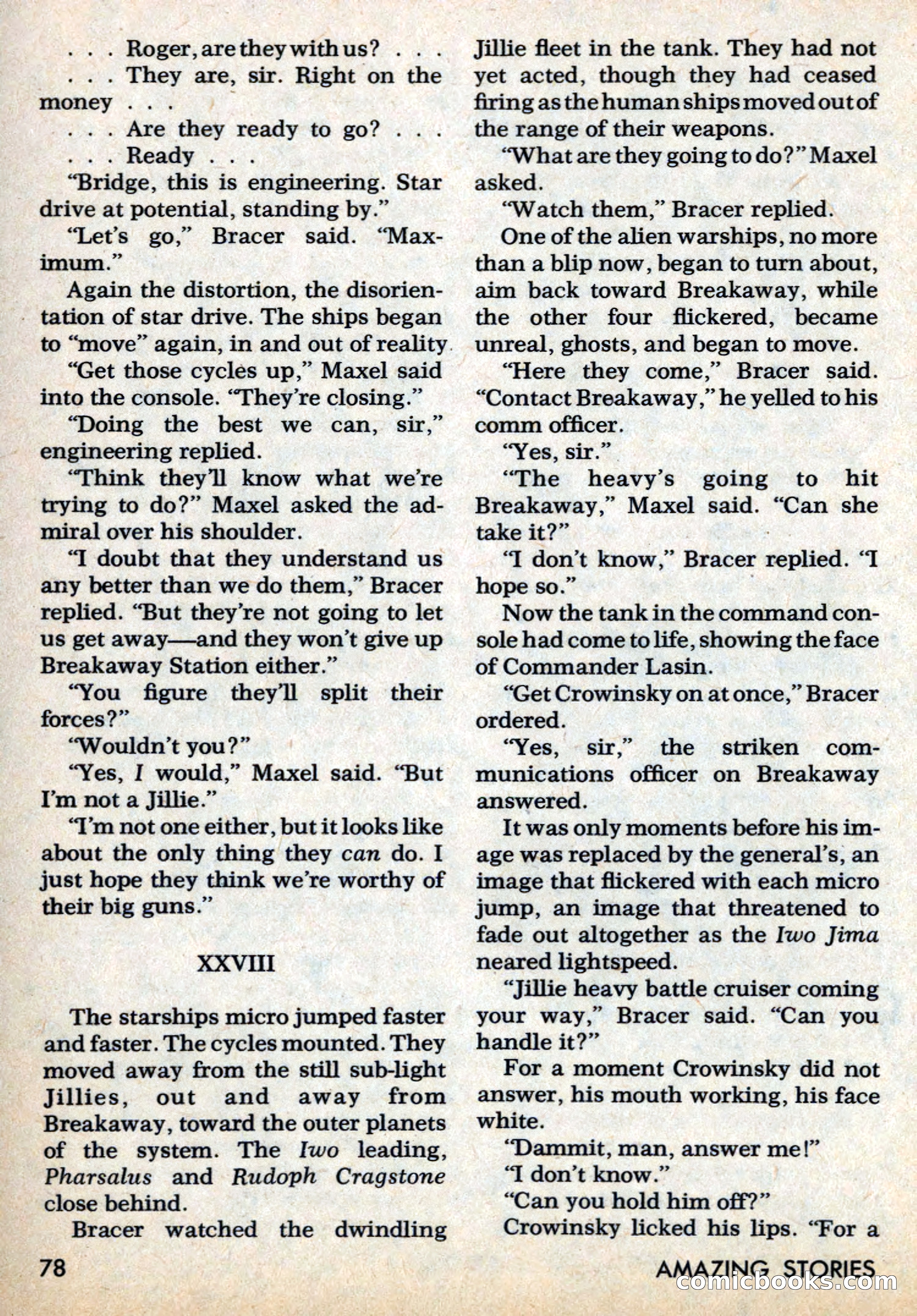 Amazing Stories, March 1969 — page 78 of 148