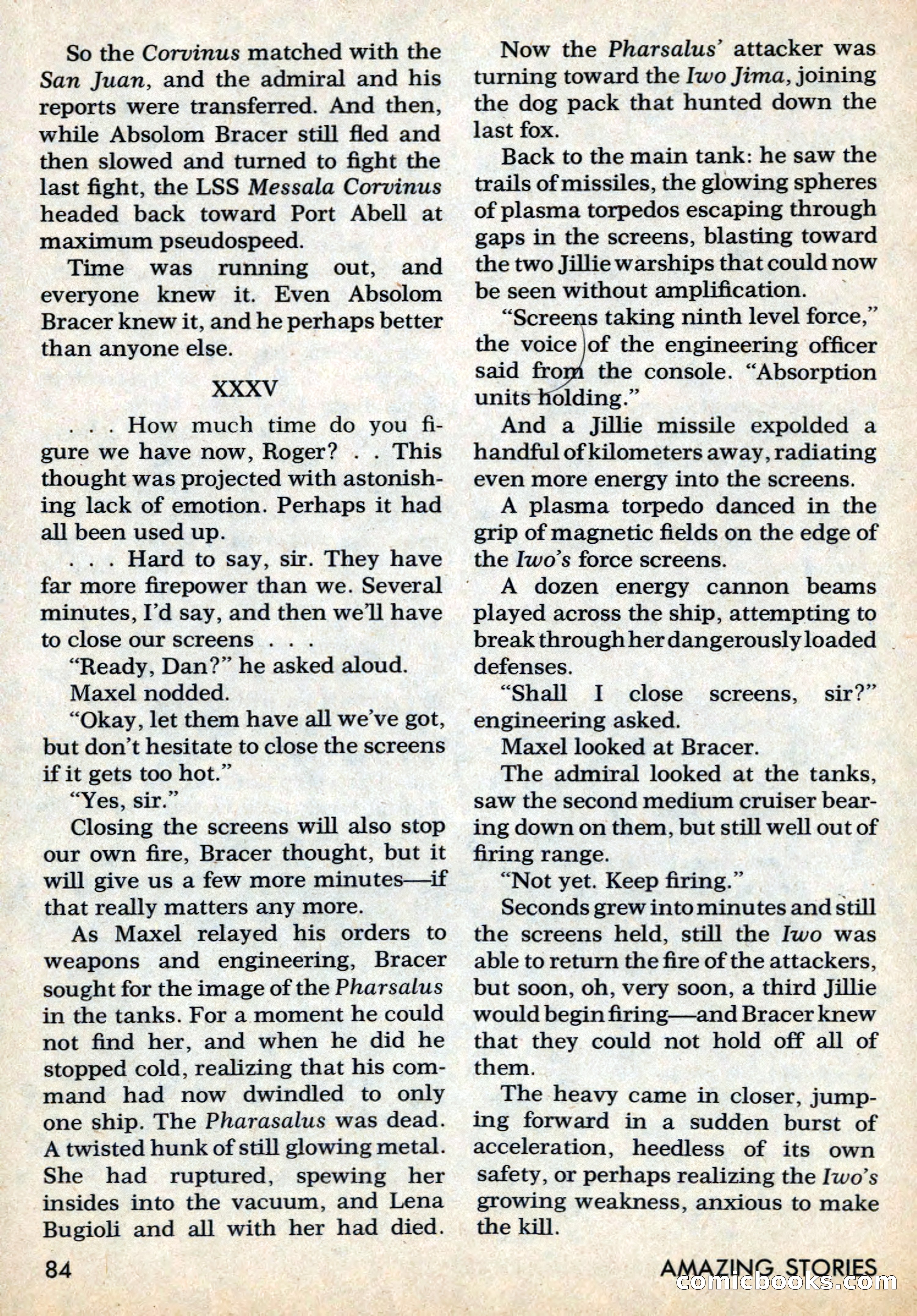 Amazing Stories, March 1969 — page 84 of 148