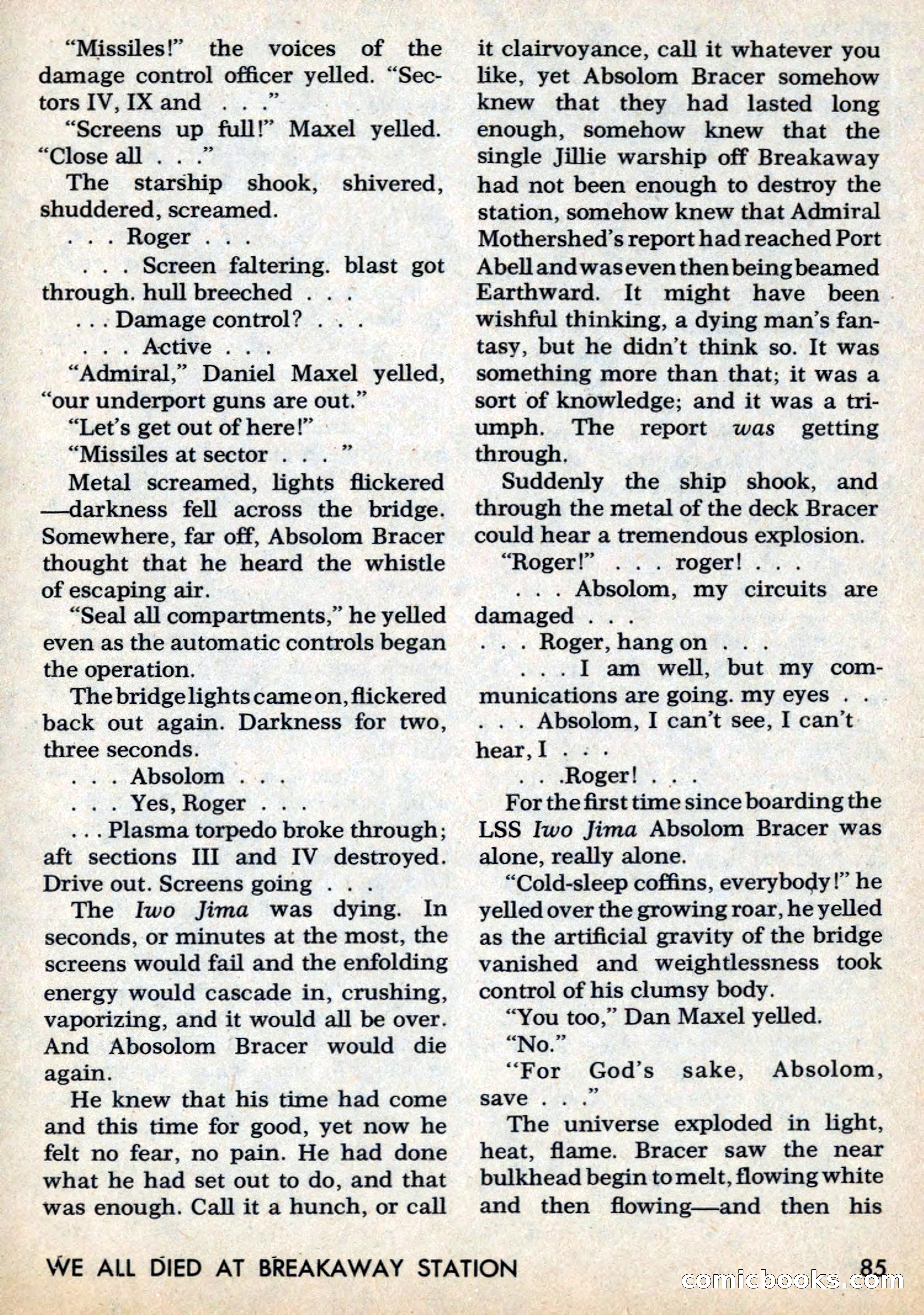 Amazing Stories, March 1969 — page 85 of 148