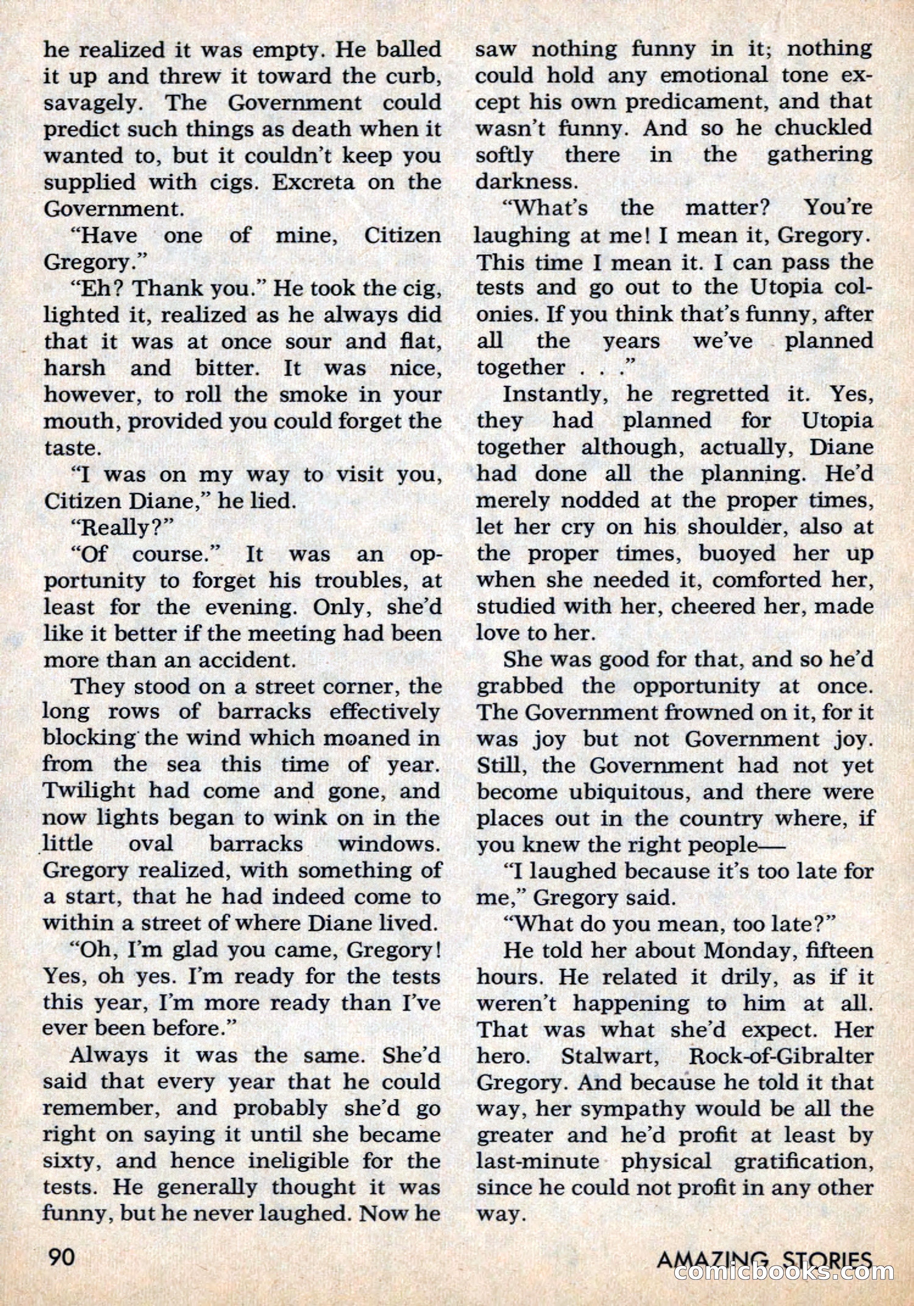 Amazing Stories, March 1969 — page 90 of 148