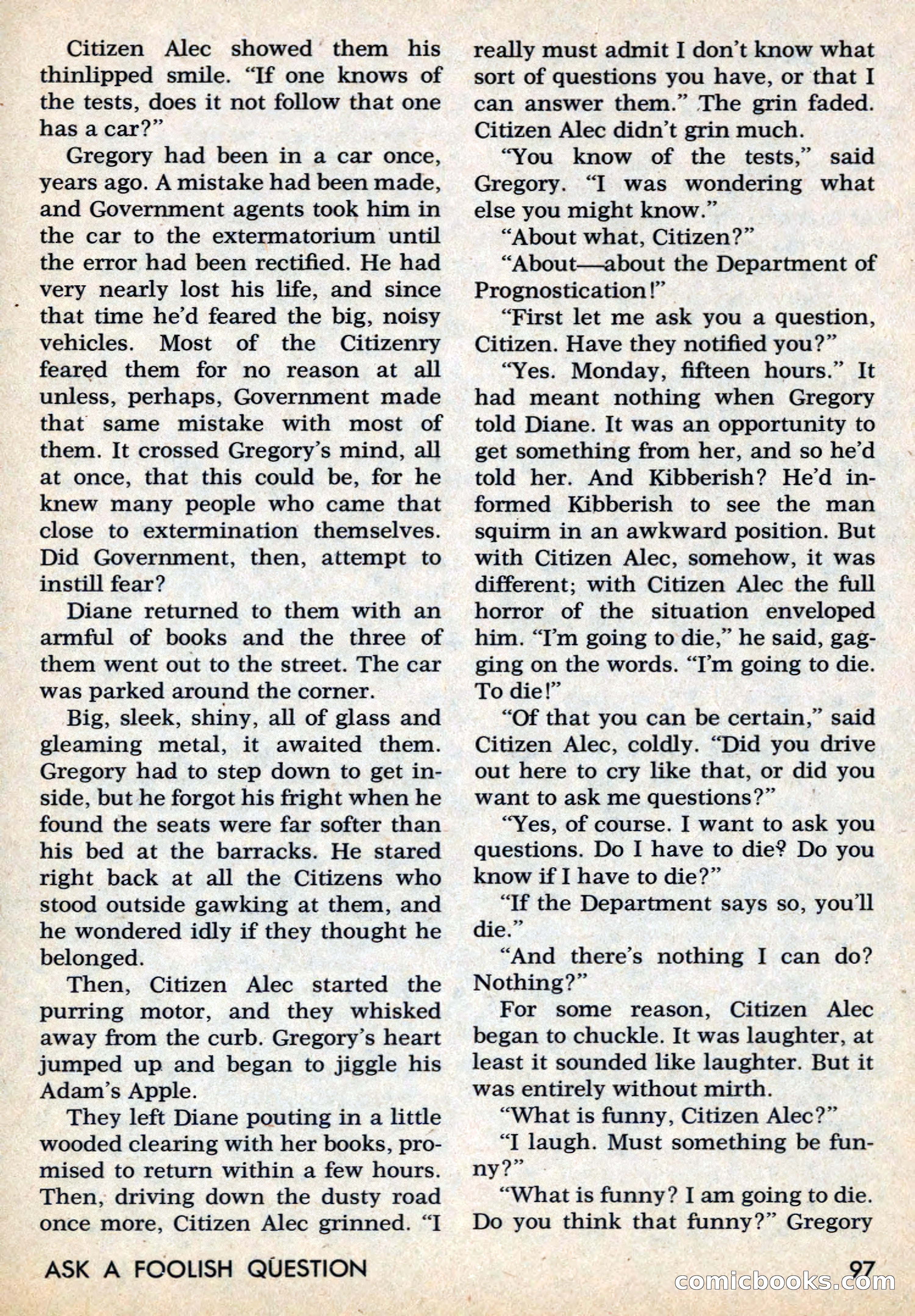 Amazing Stories, March 1969 — page 97 of 148