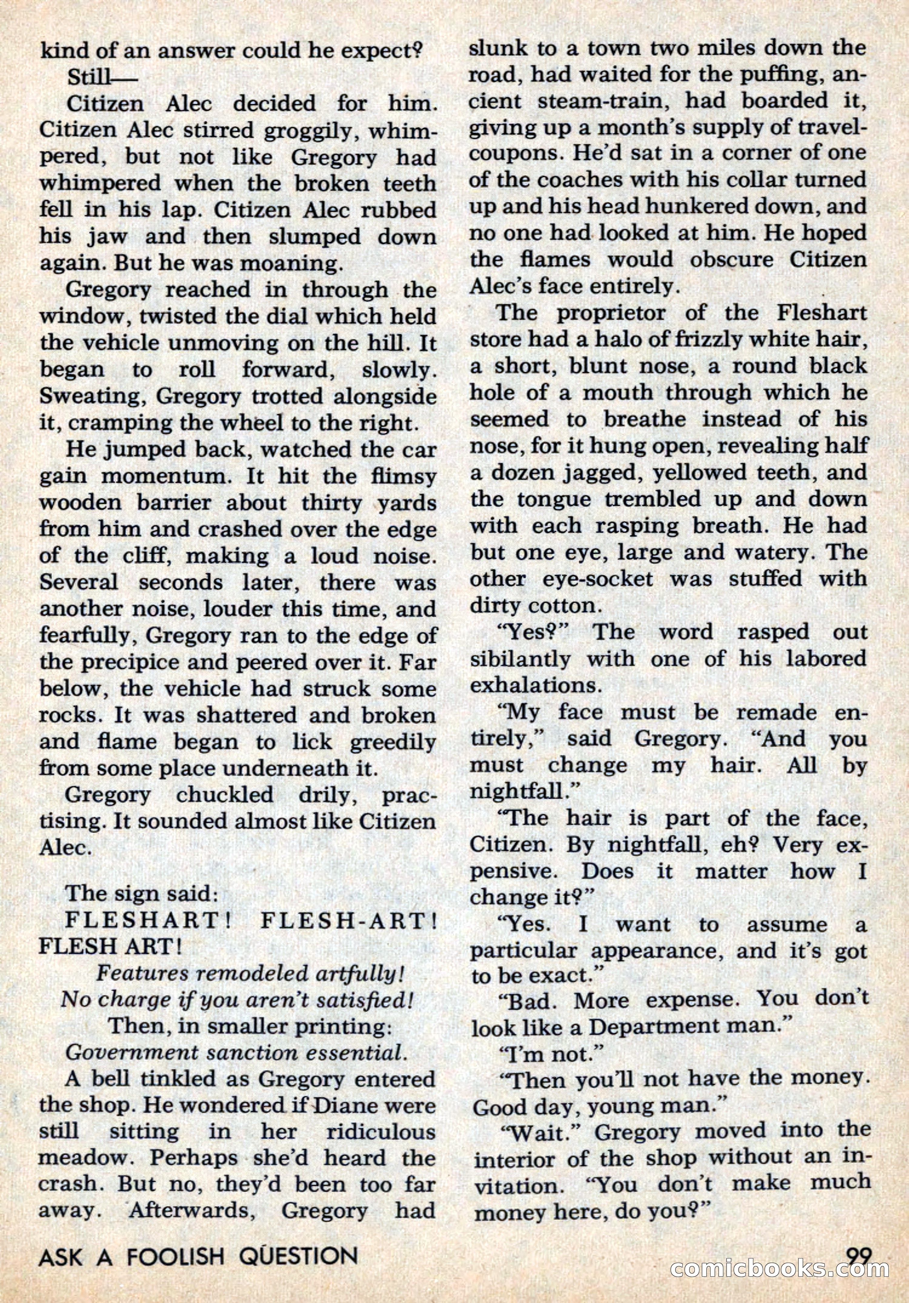 Amazing Stories, March 1969 — page 99 of 148