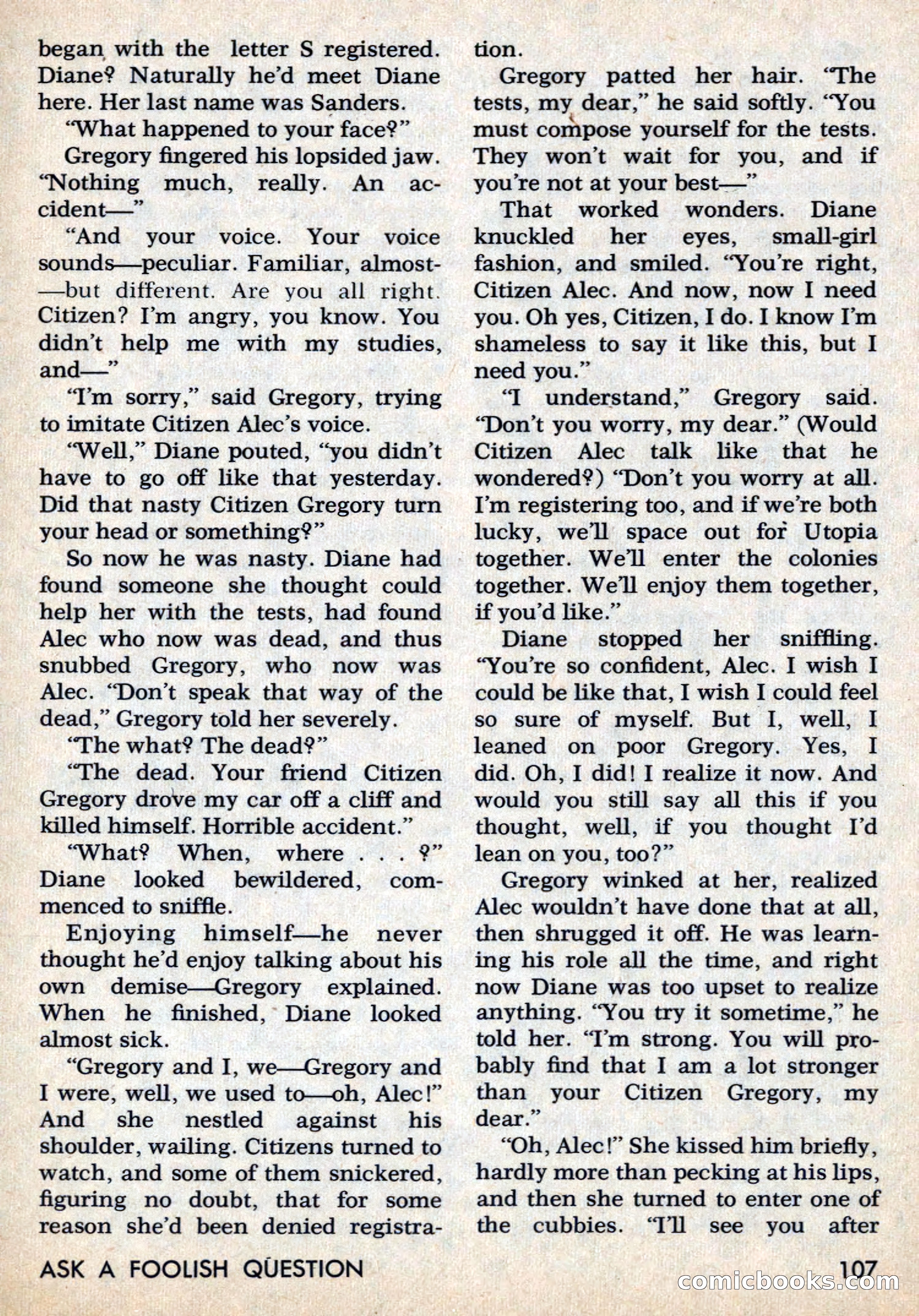 Amazing Stories, March 1969 — page 107 of 148