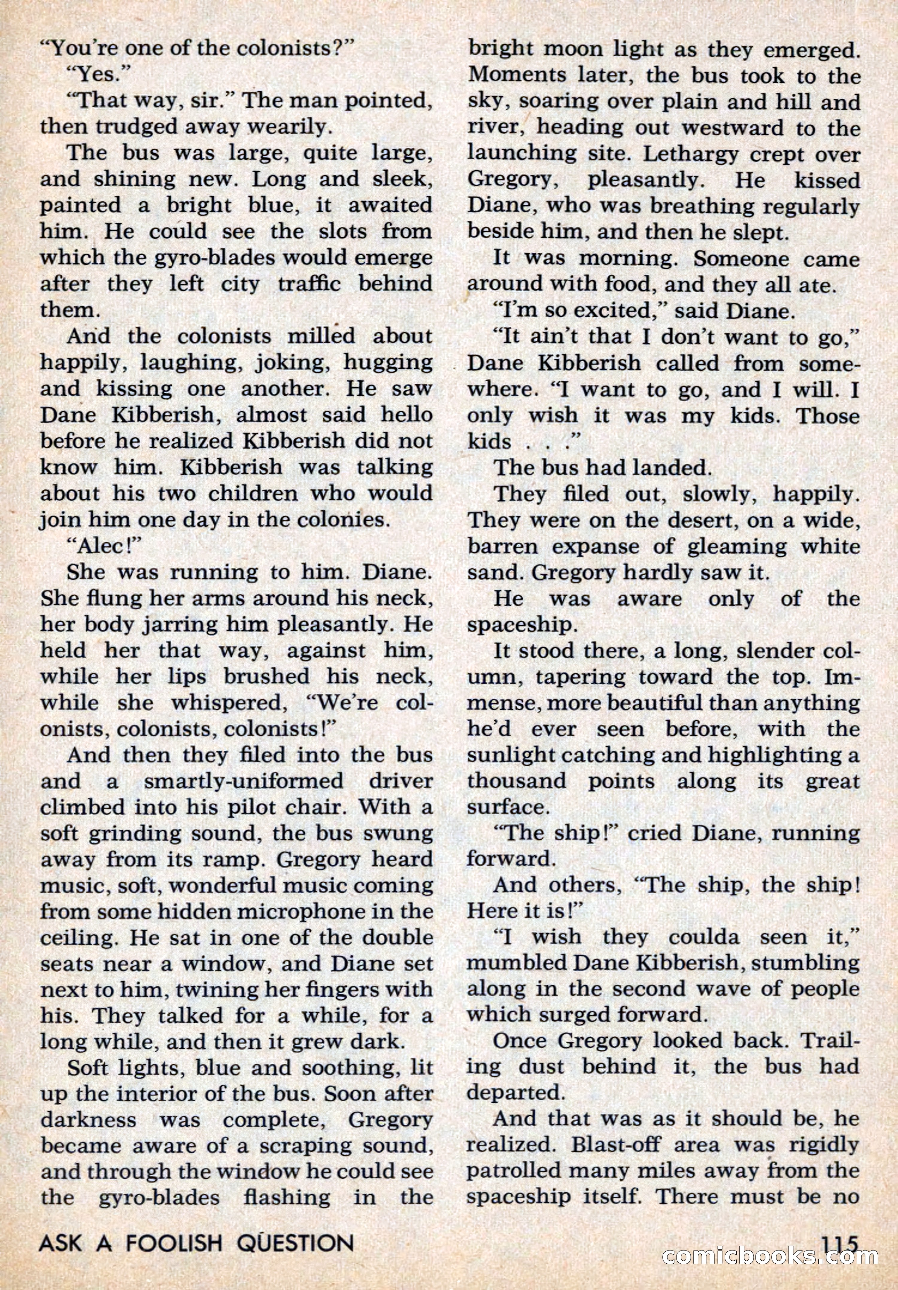 Amazing Stories, March 1969 — page 115 of 148