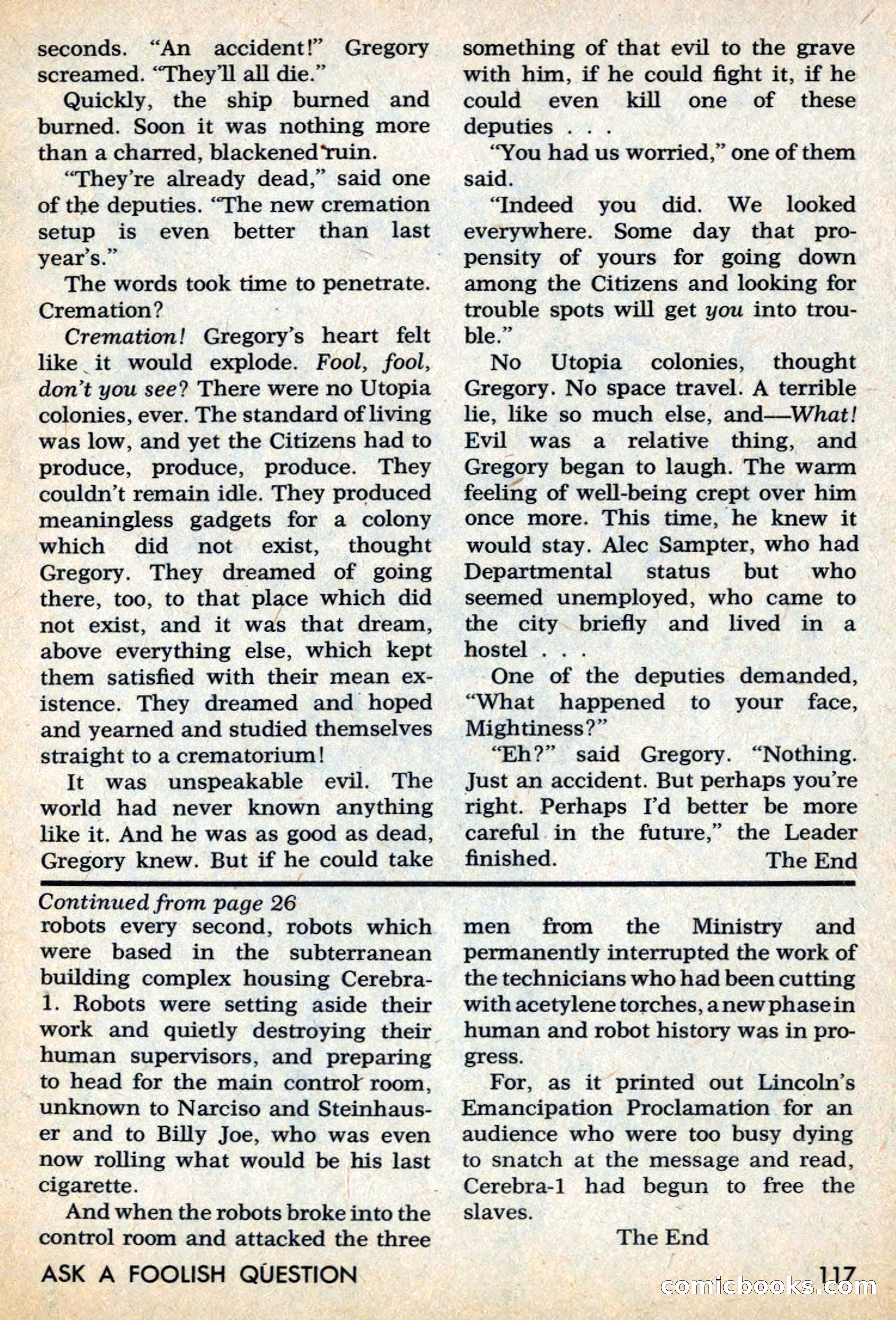 Amazing Stories, March 1969 — page 117 of 148