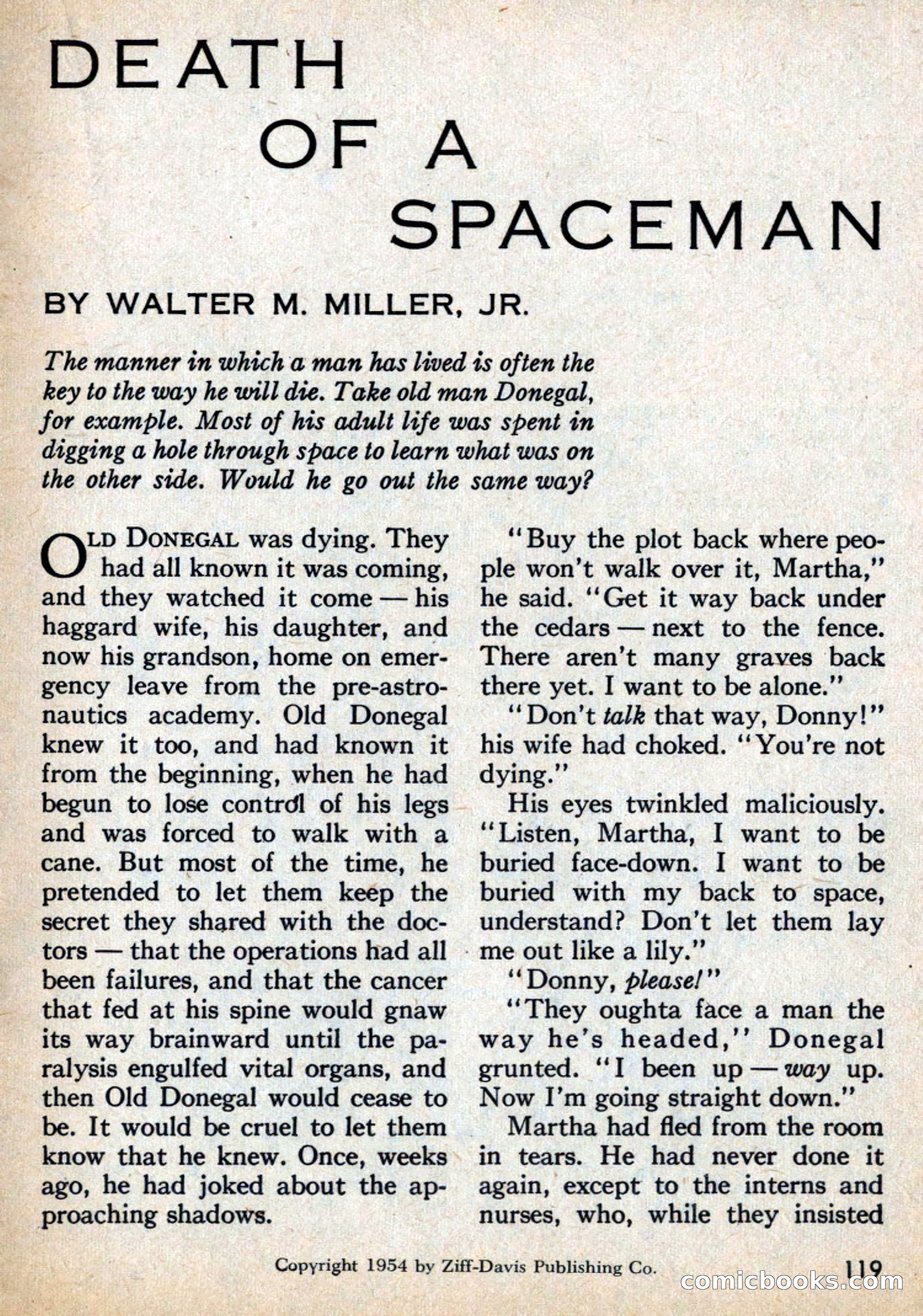 Amazing Stories, March 1969 — page 119 of 148