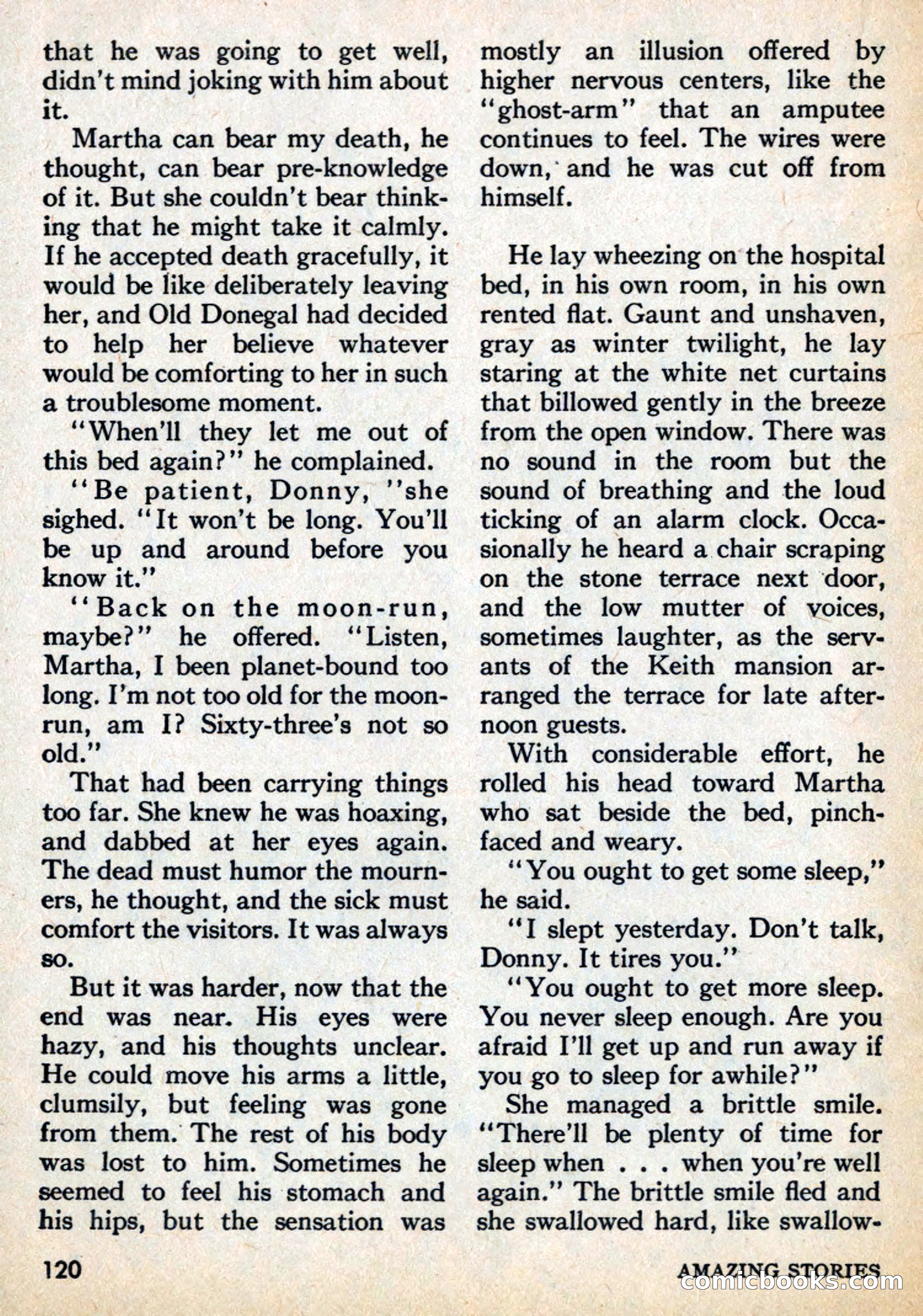 Amazing Stories, March 1969 — page 120 of 148