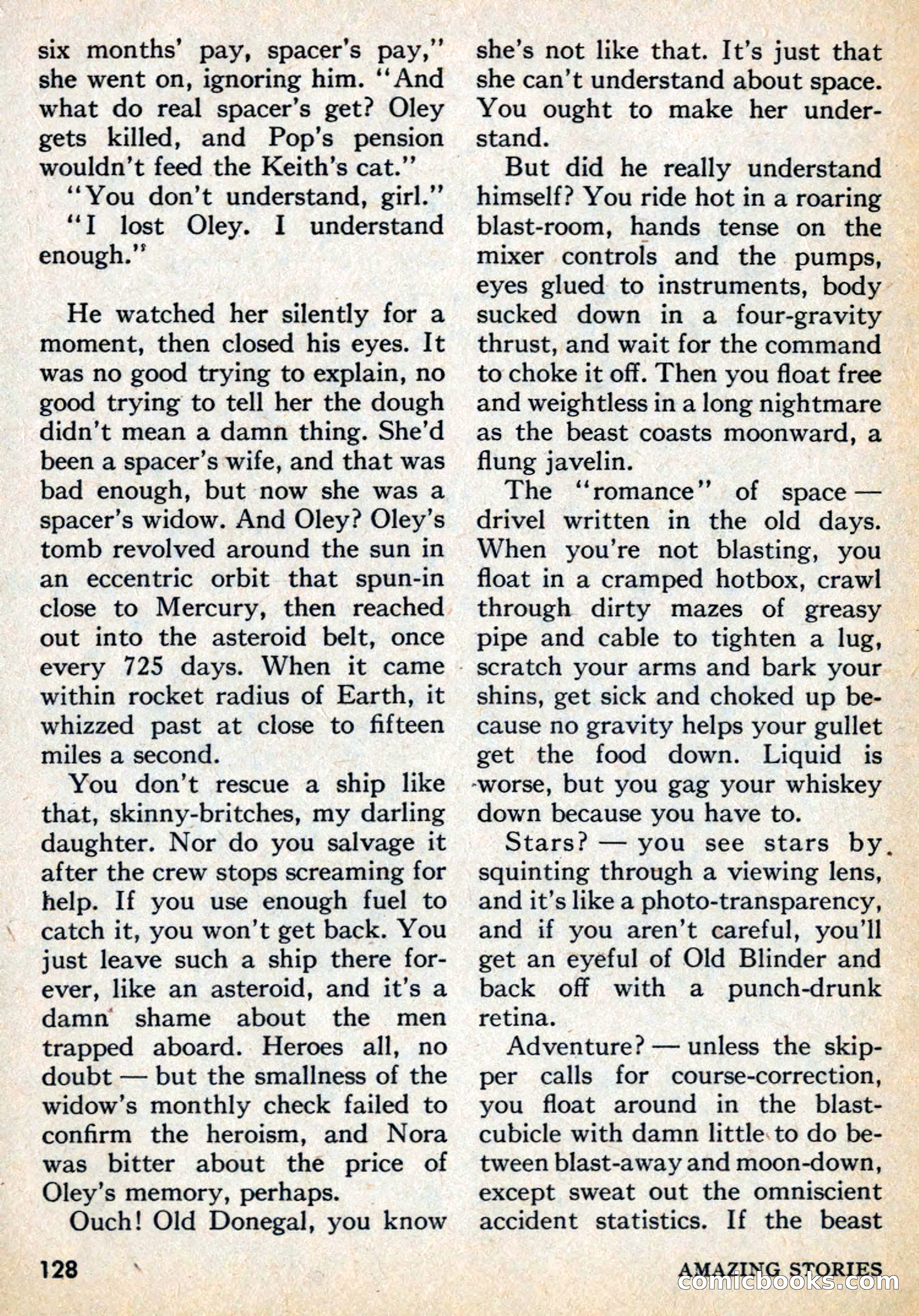 Amazing Stories, March 1969 — page 128 of 148