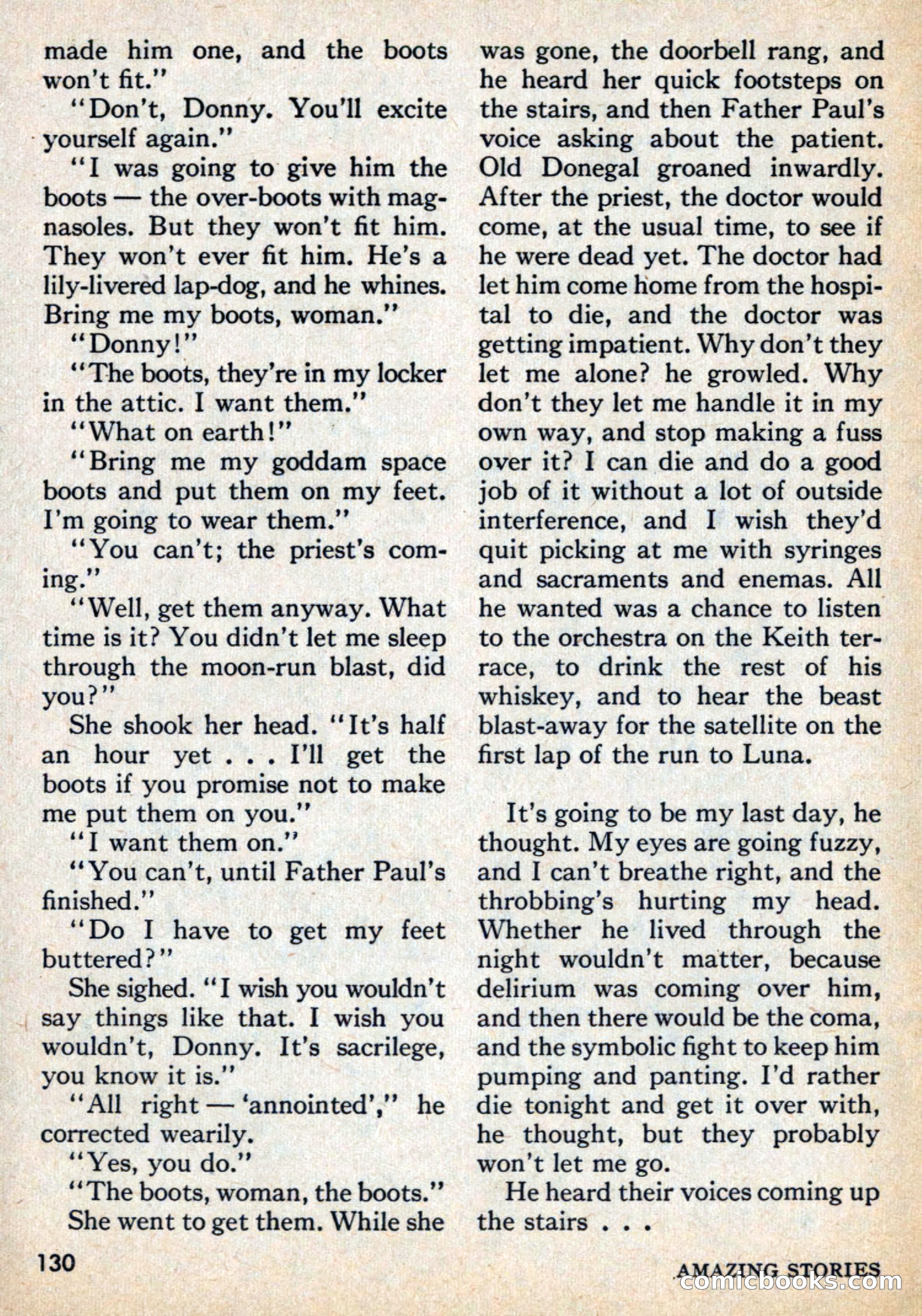 Amazing Stories, March 1969 — page 130 of 148