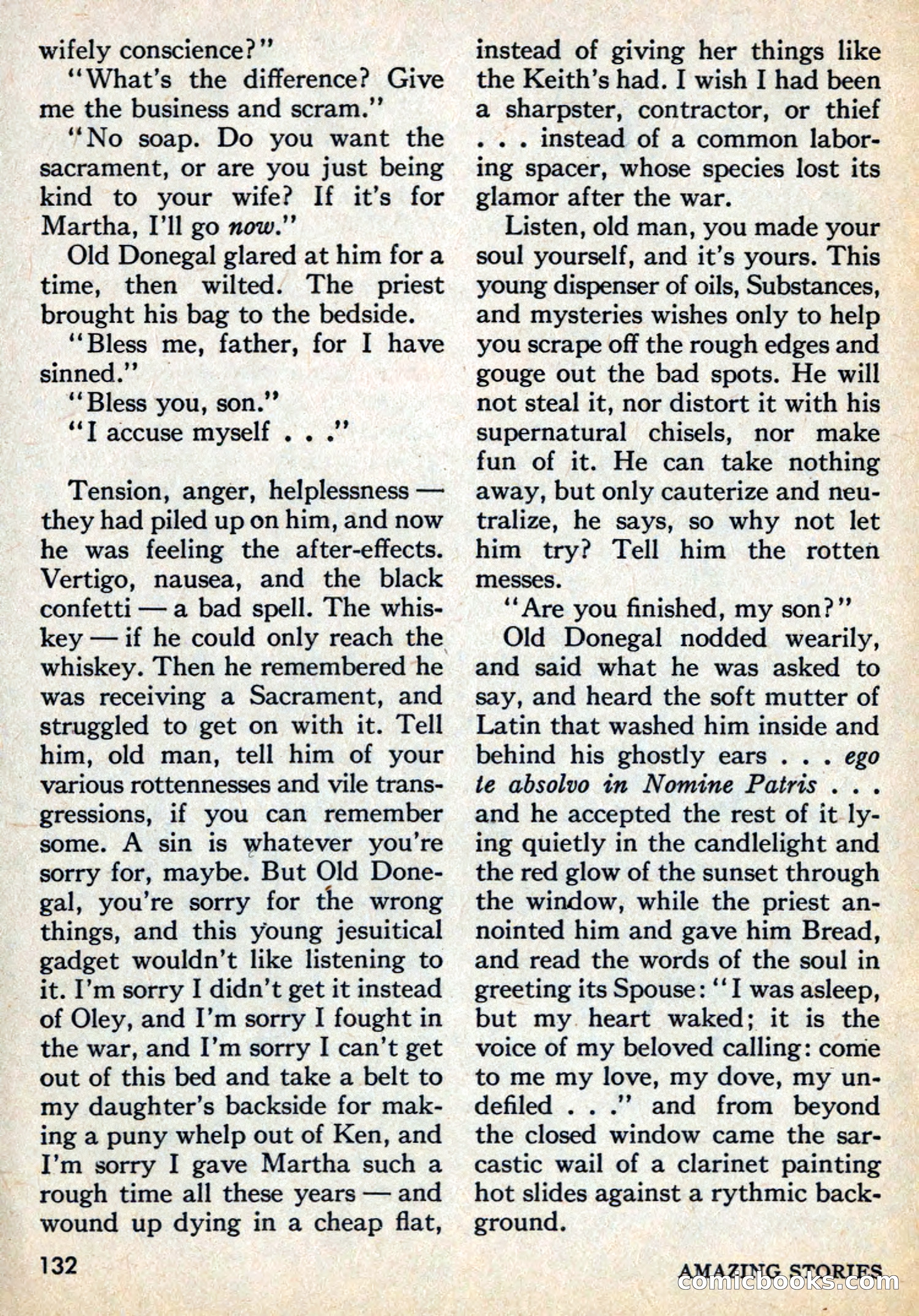 Amazing Stories, March 1969 — page 132 of 148
