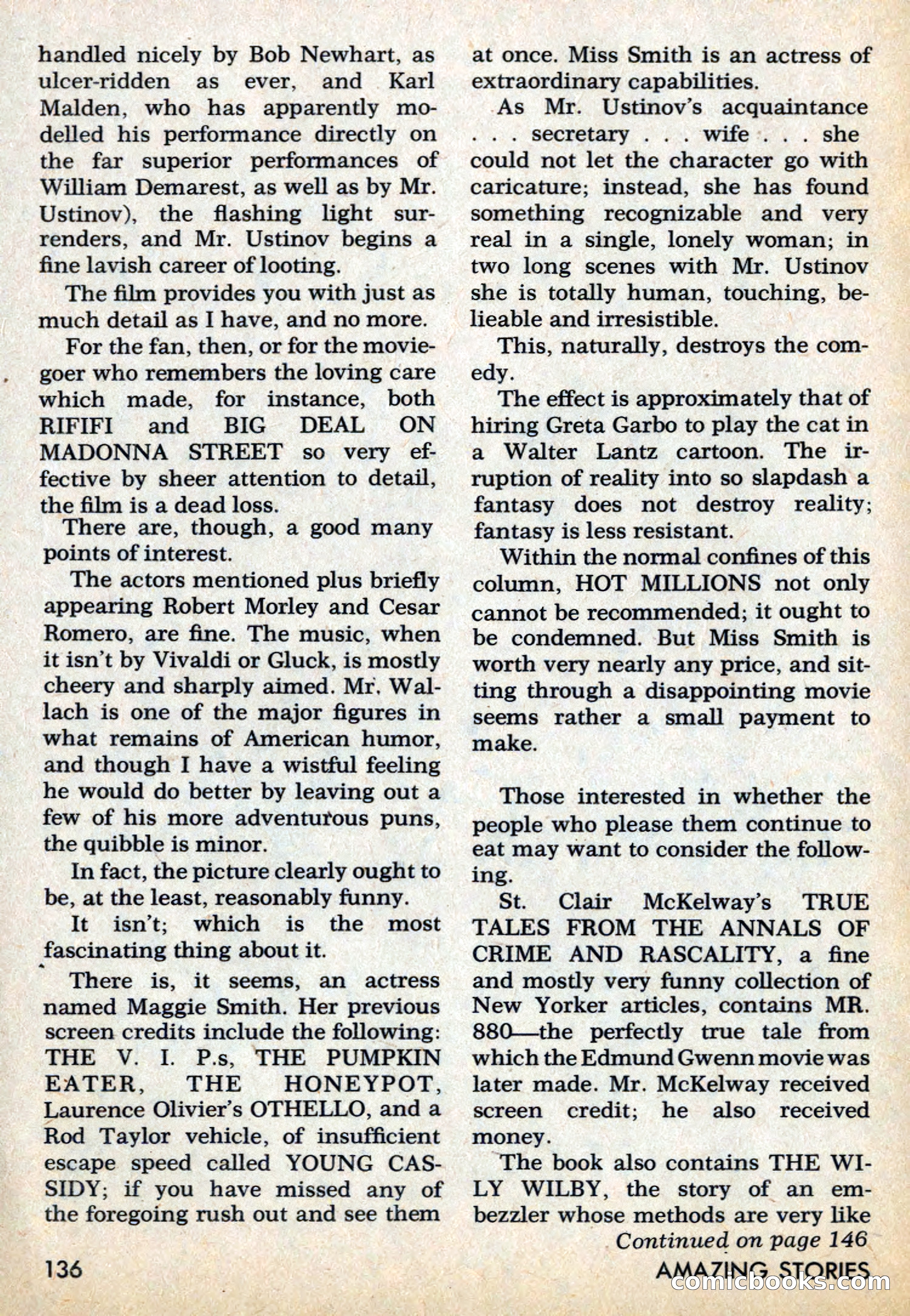 Amazing Stories, March 1969 — page 136 of 148