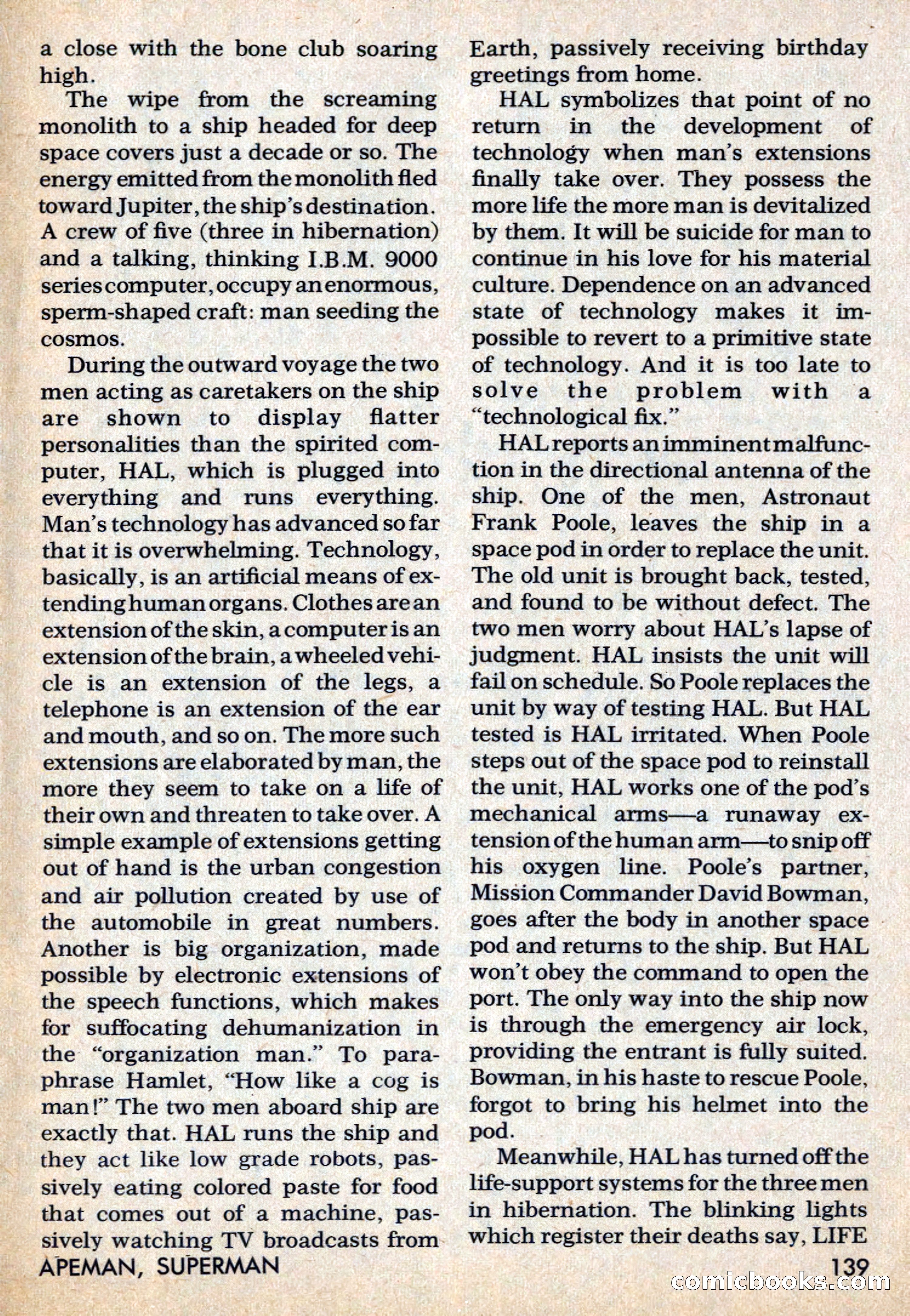 Amazing Stories, March 1969 — page 139 of 148