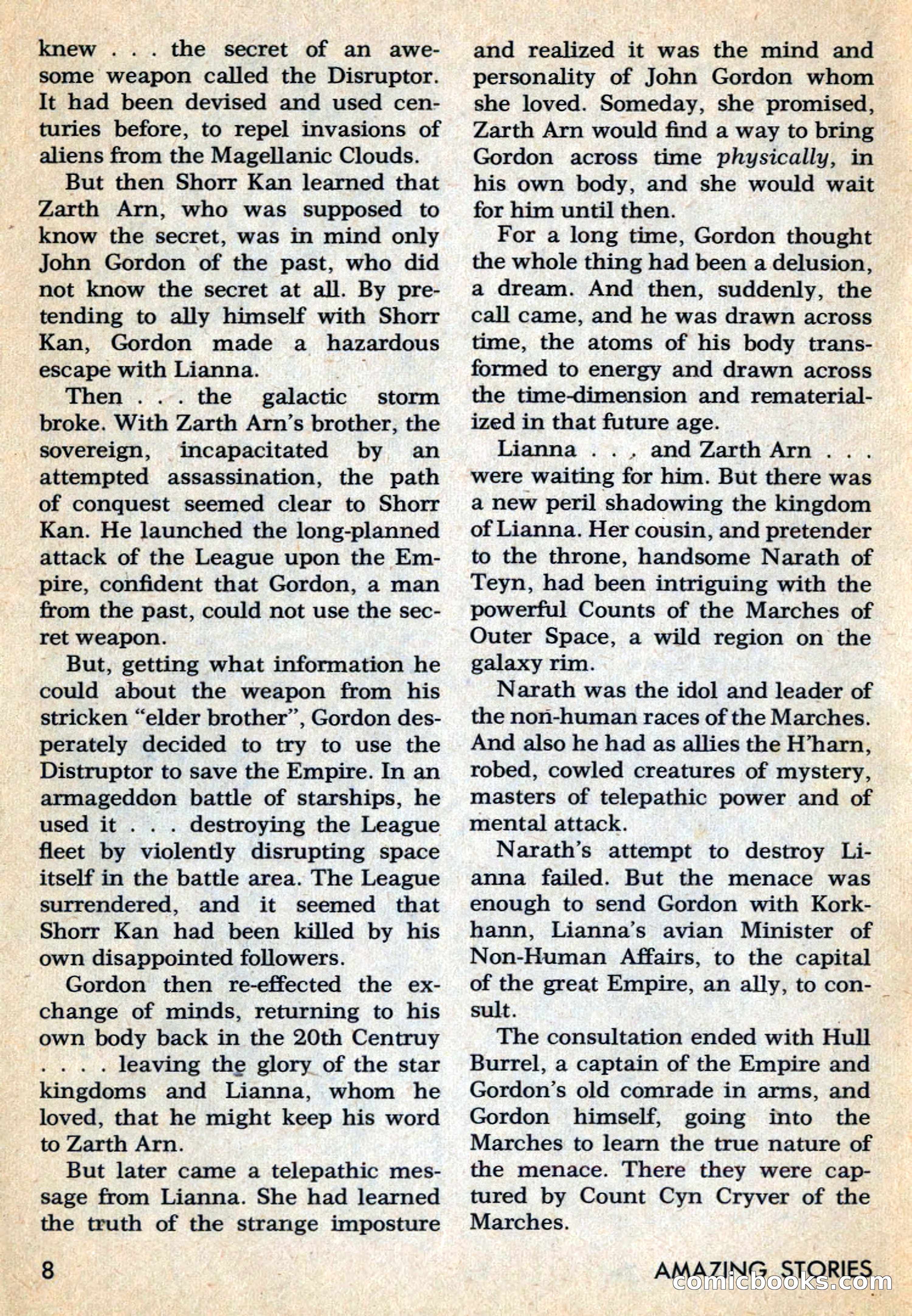 Amazing Stories, May 1969 — page 8 of 148
