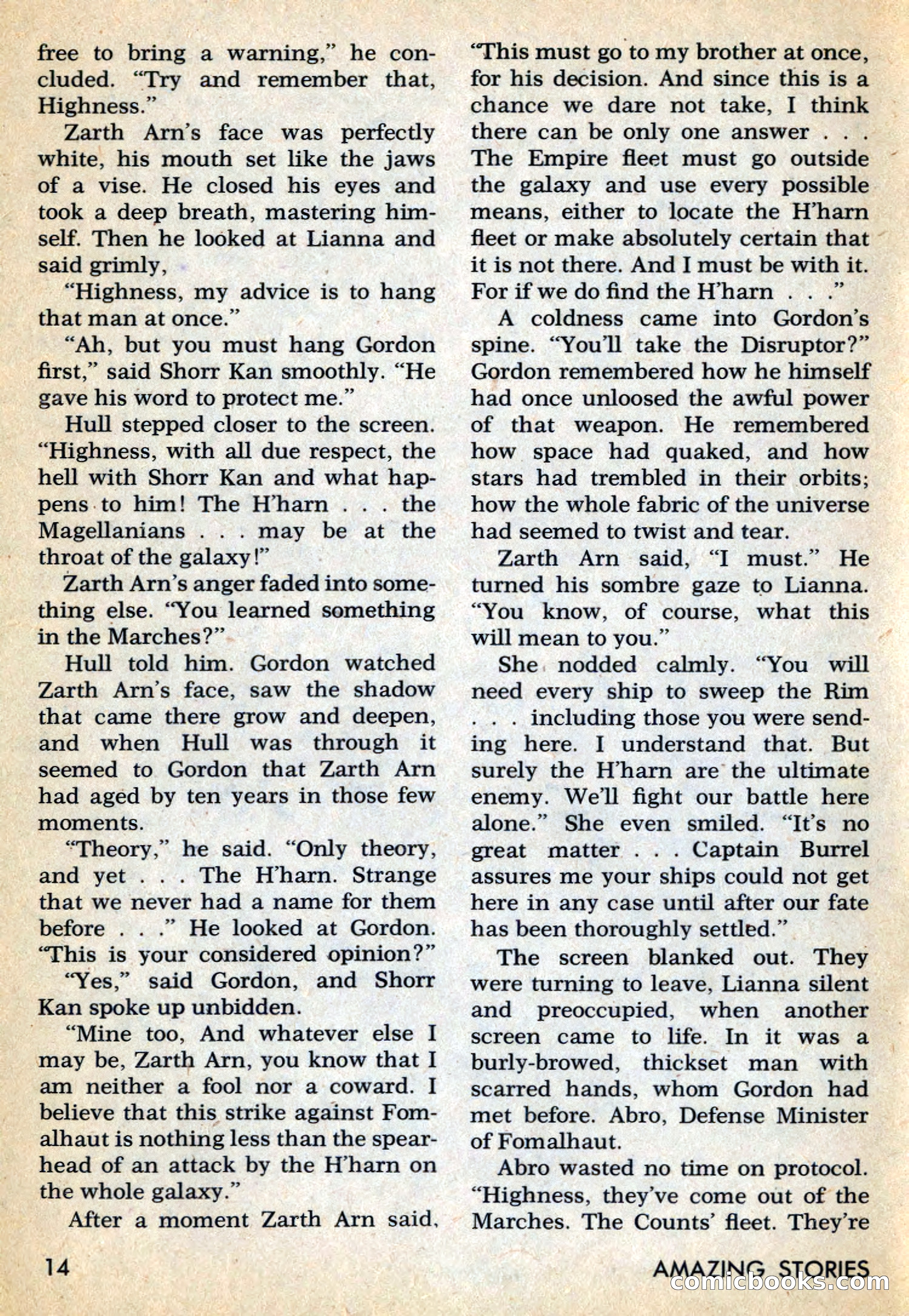 Amazing Stories, May 1969 — page 14 of 148